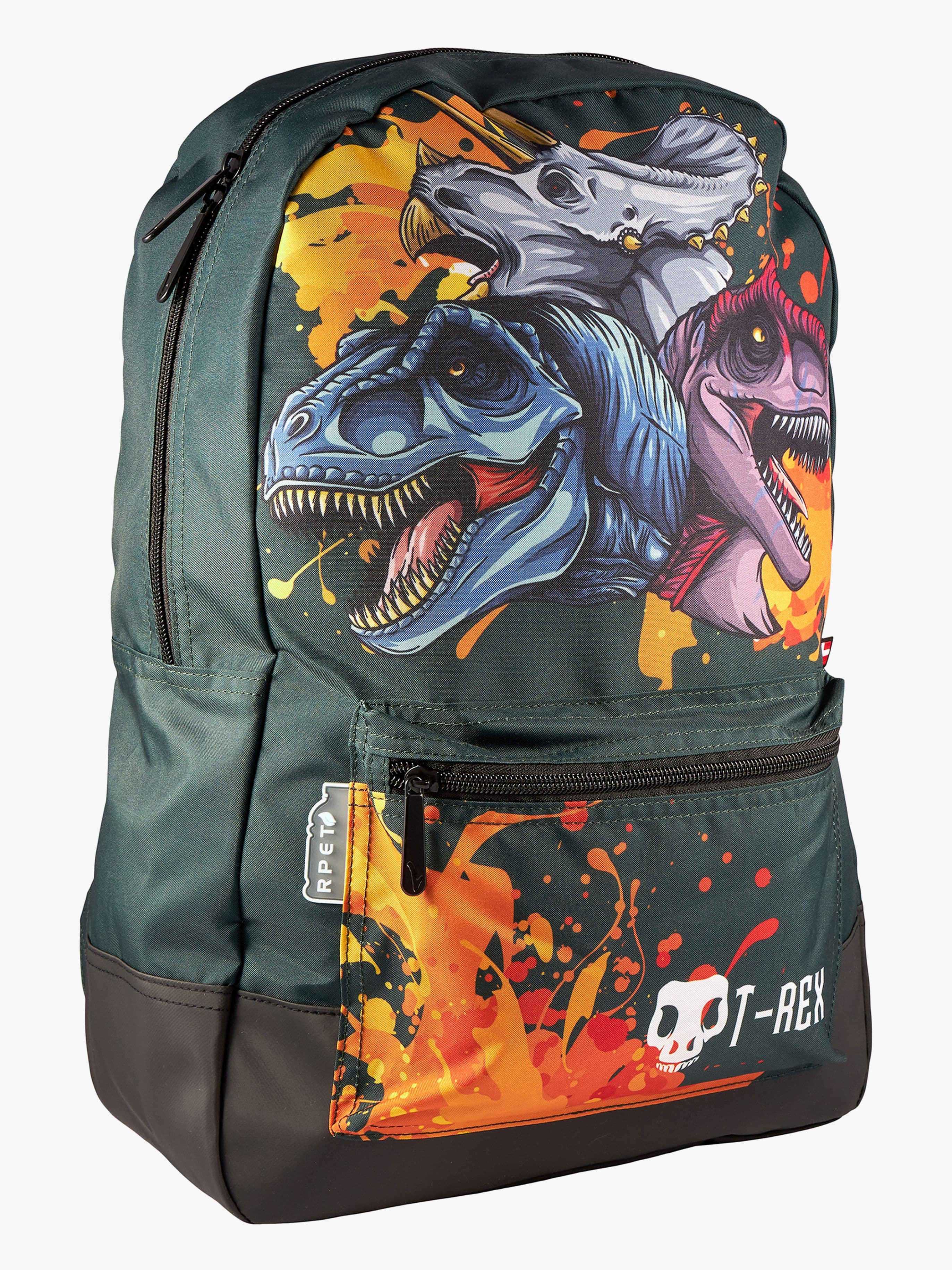 Pure Denmark Dino T-Rex Reppu 16L, Vihreä