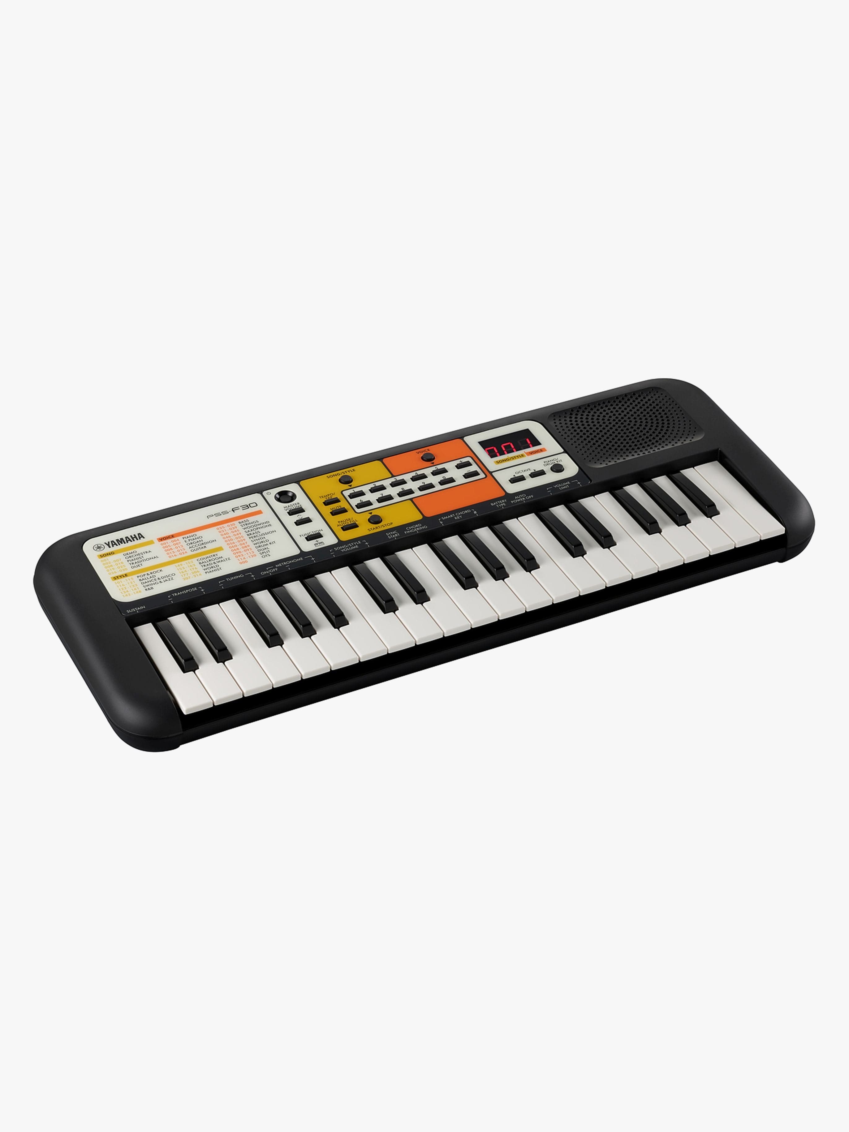 Yamaha PSS-F30 Kosketinsoitin, Musta