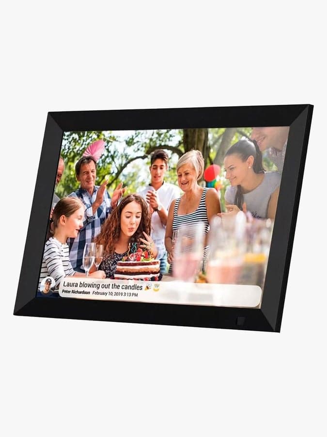 Lippa Frameo Digitaalinen Valokuvakehys 10", Musta