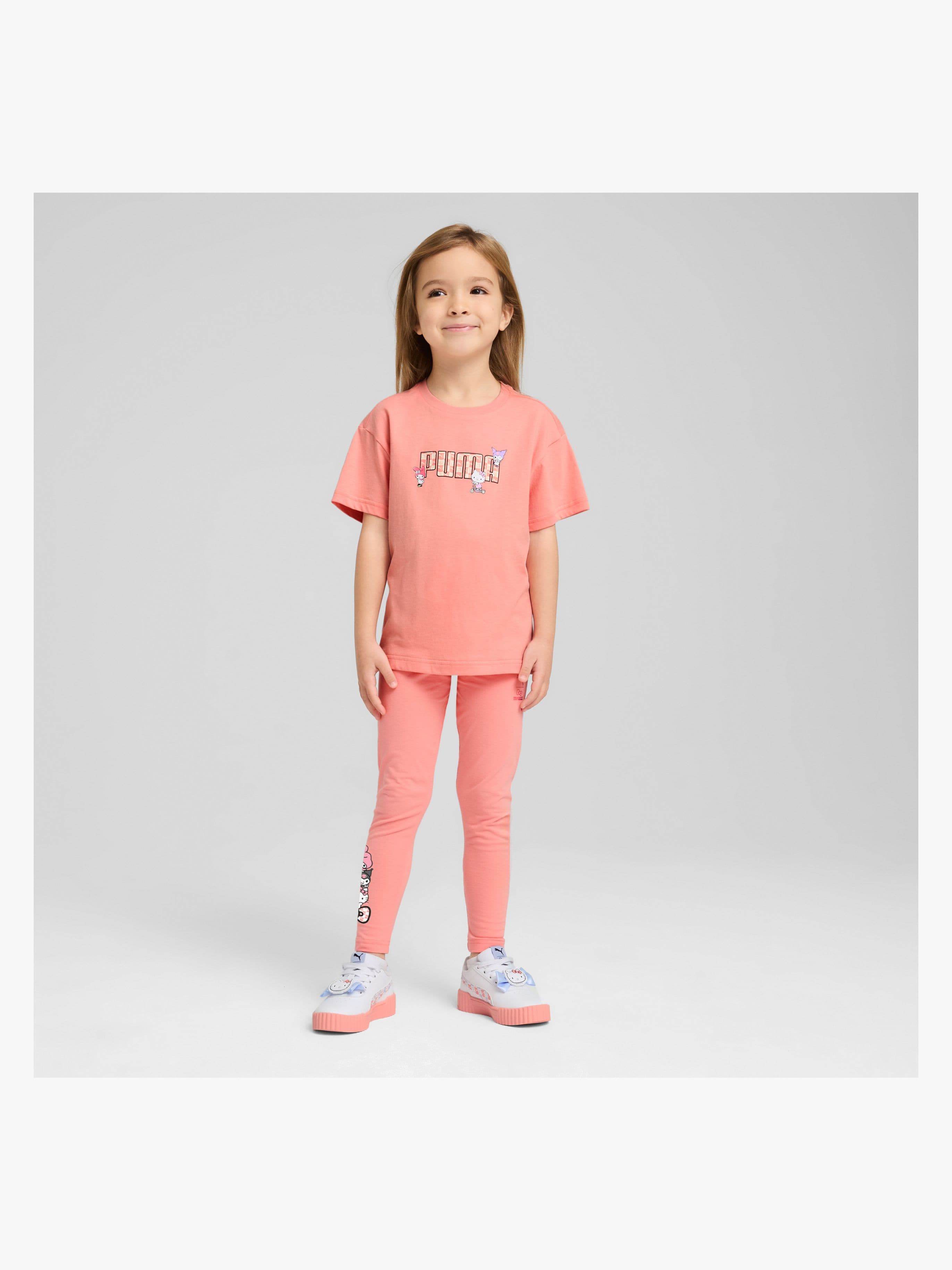 Puma Hello Kitty T-paita, Vaaleanpunainen, 110