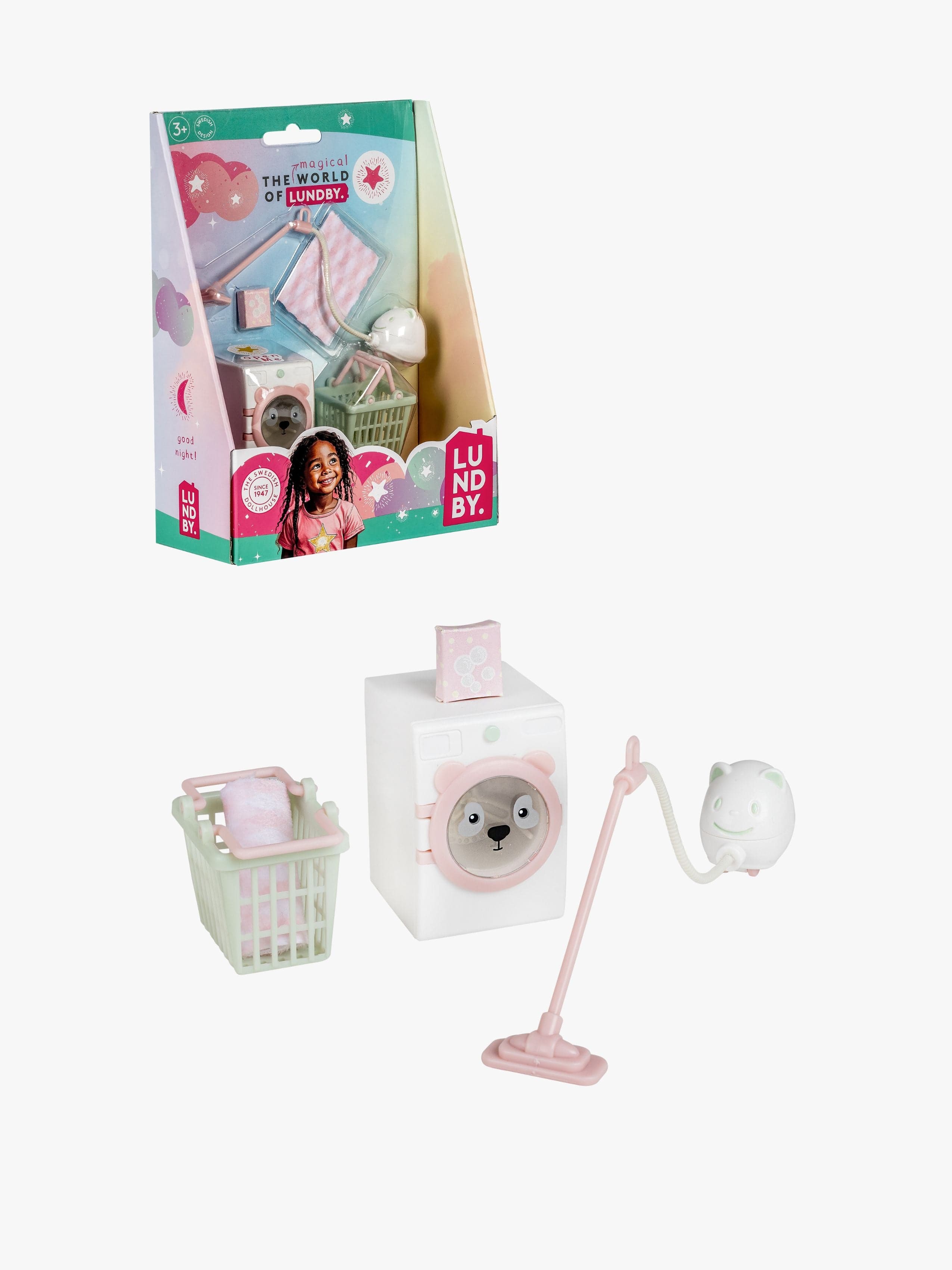 Lundby Nukkekotitarvikkeet Siivous Ja Pyykki