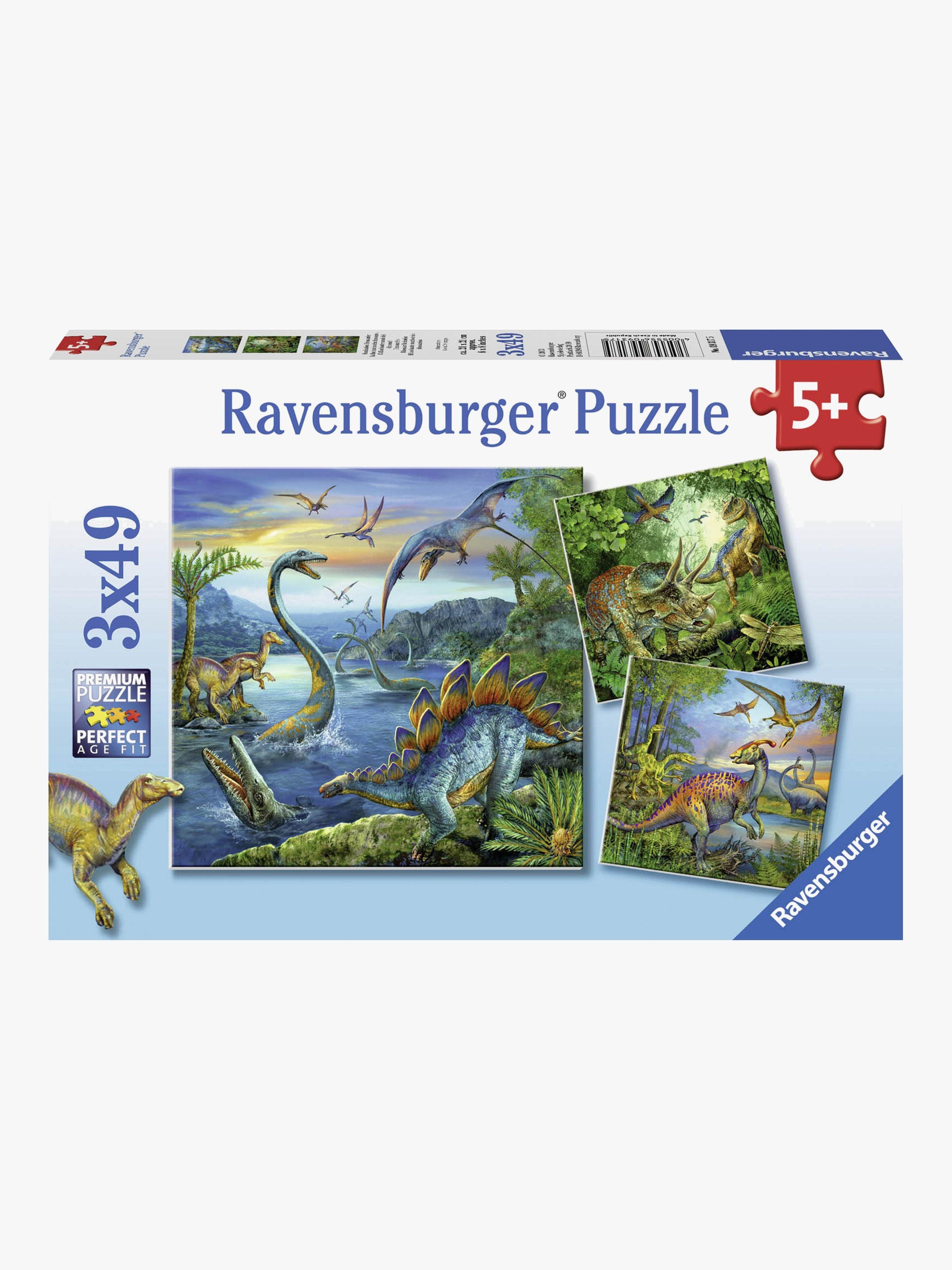 Ravensburger Palapeli Dinosaurukset 3x49