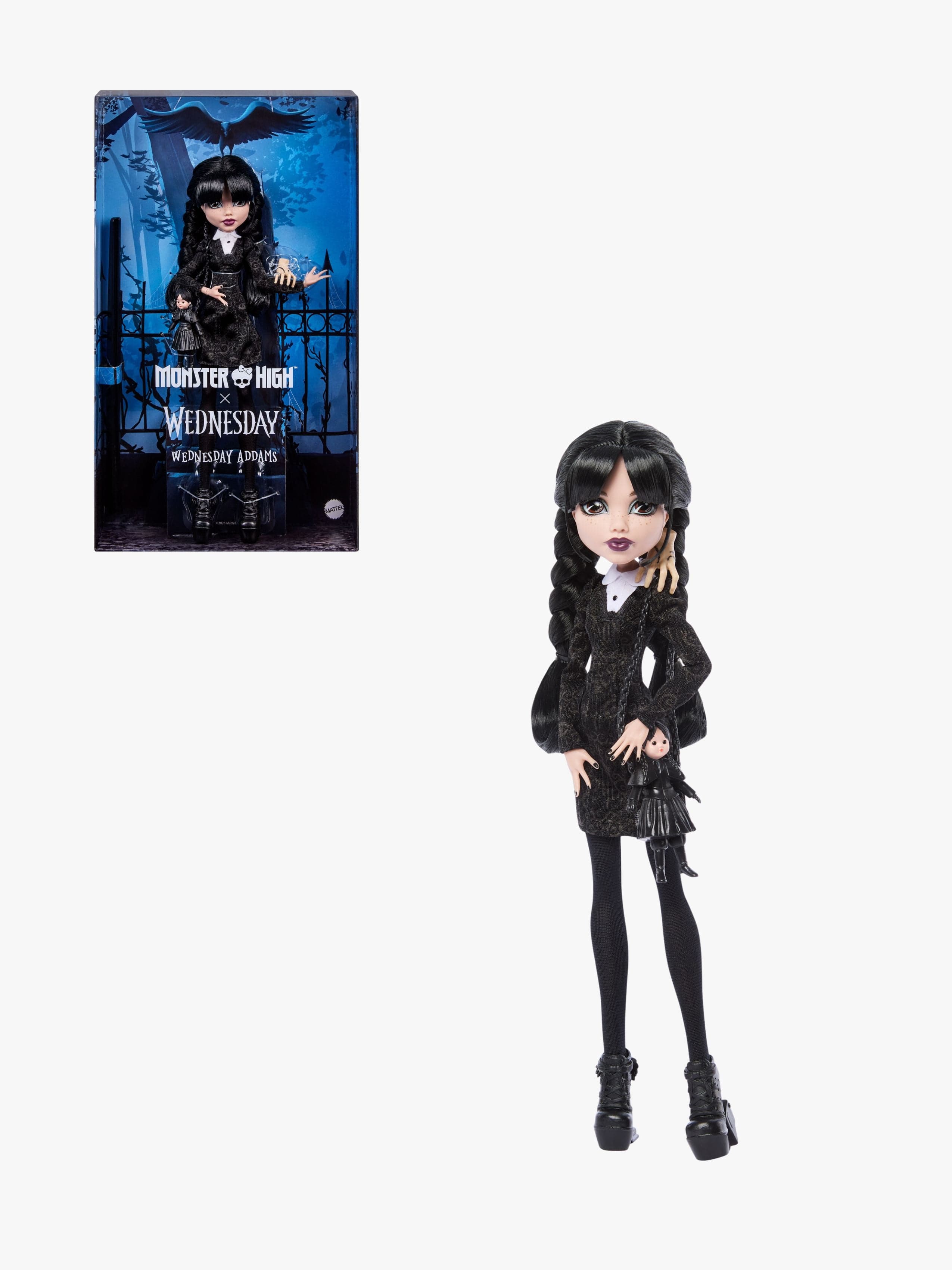 Monster High Skullector Wednesday Muotinukke
