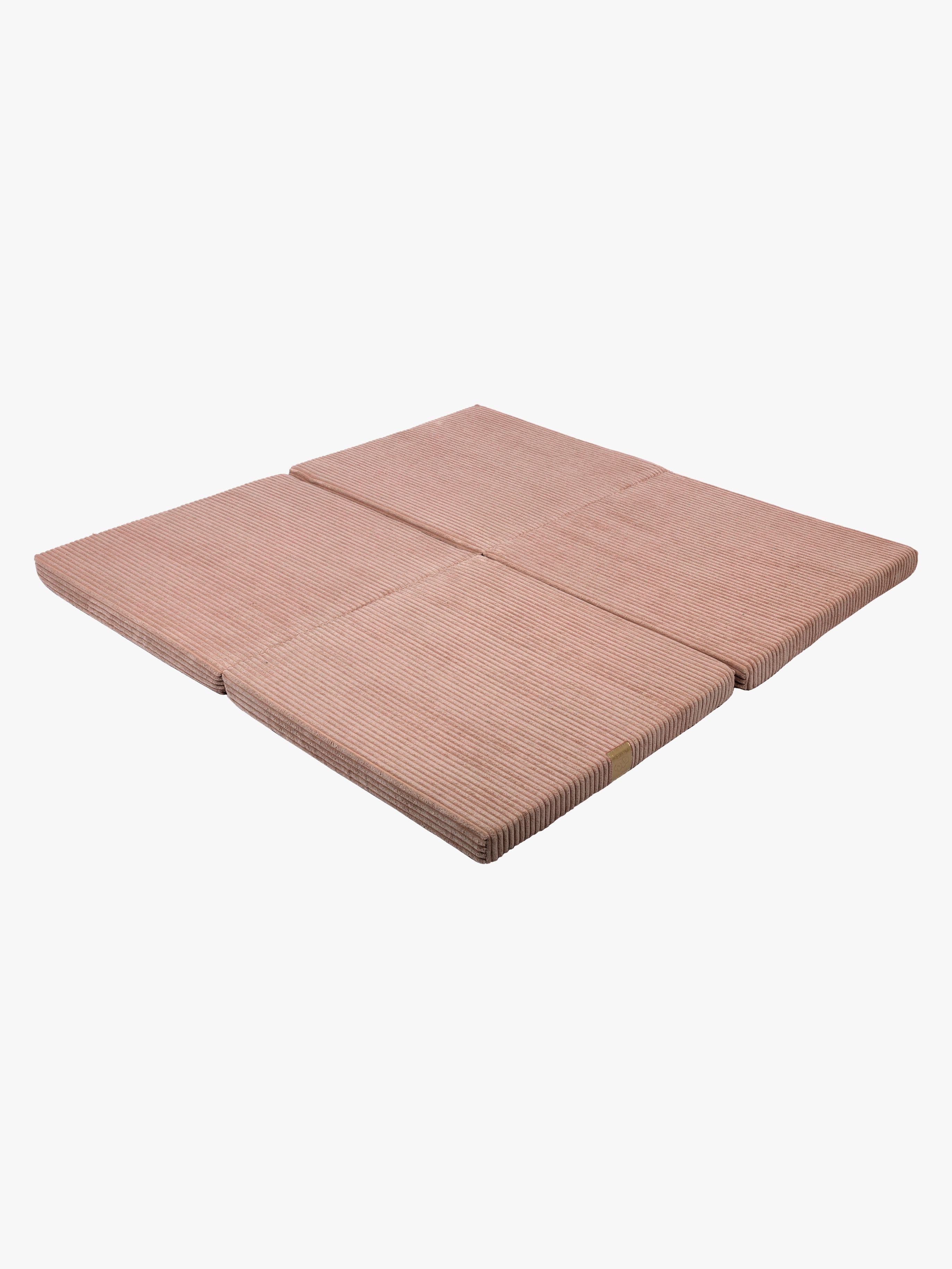 Meowbaby Aesthetic Leikkialusta Square, Puuterinpunainen