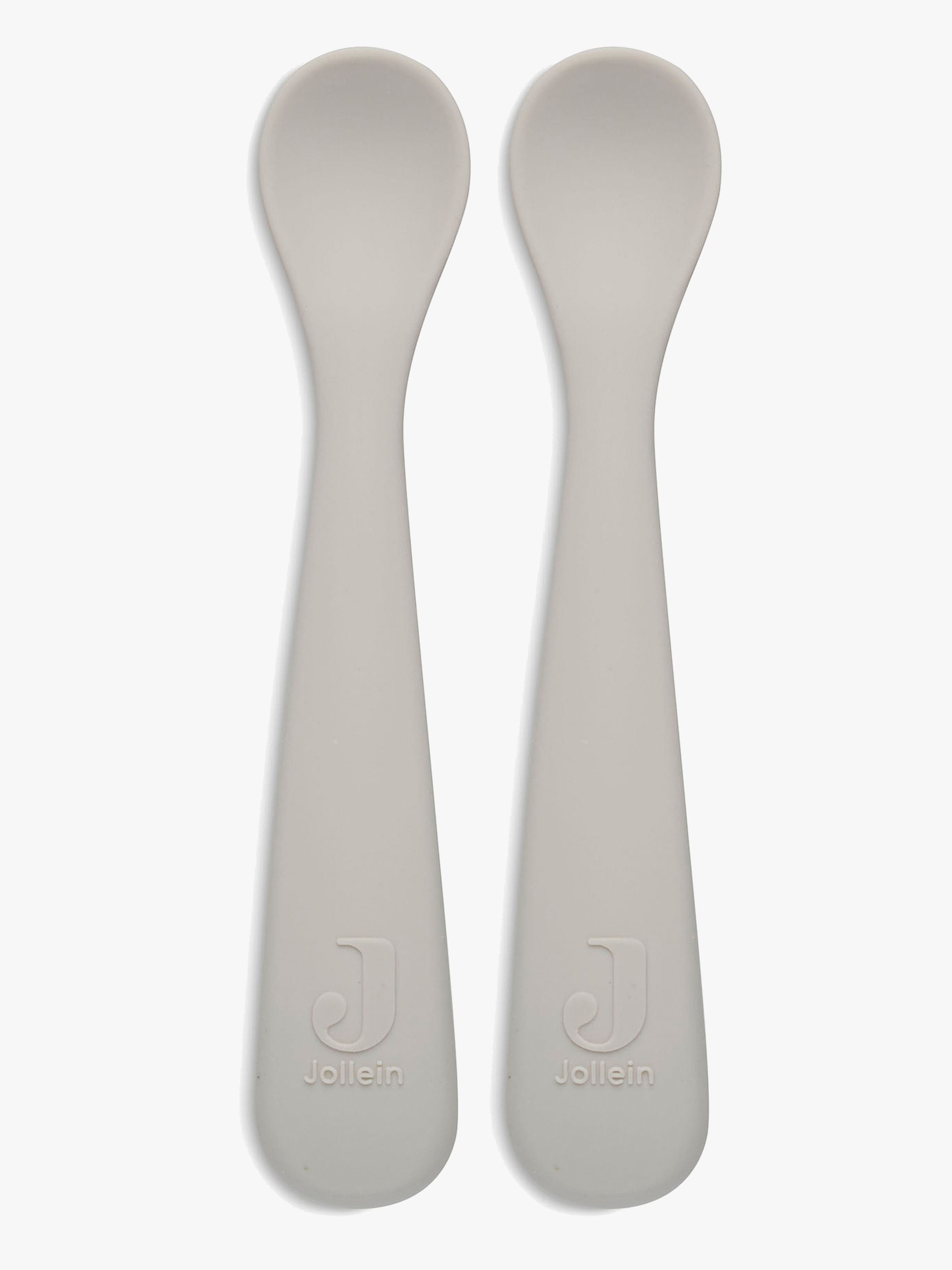 Jollein Silikonilusikka 2-pack, Nougat