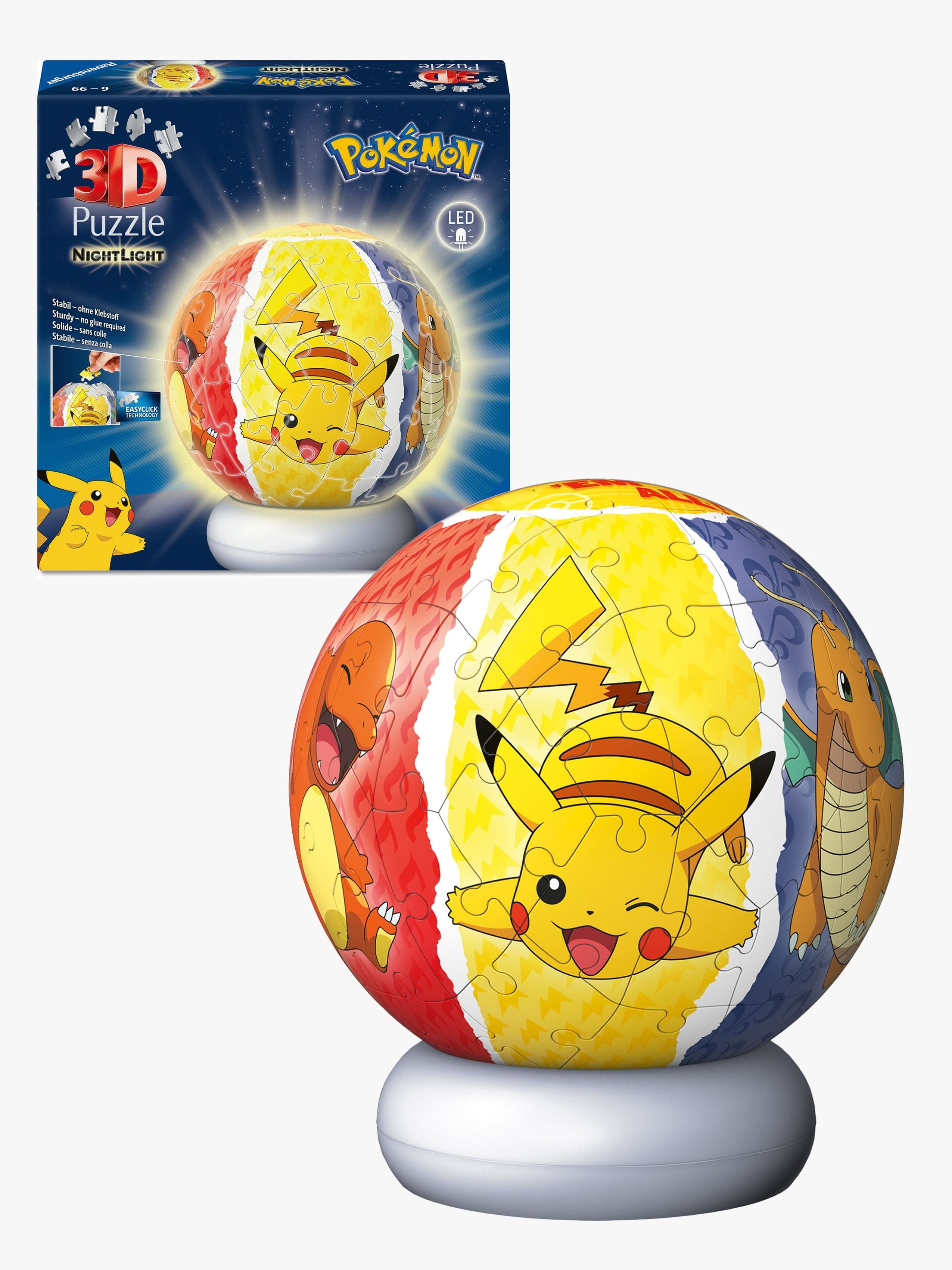 Ravensburger Pokémon 3D-palapeli Yövalo 72