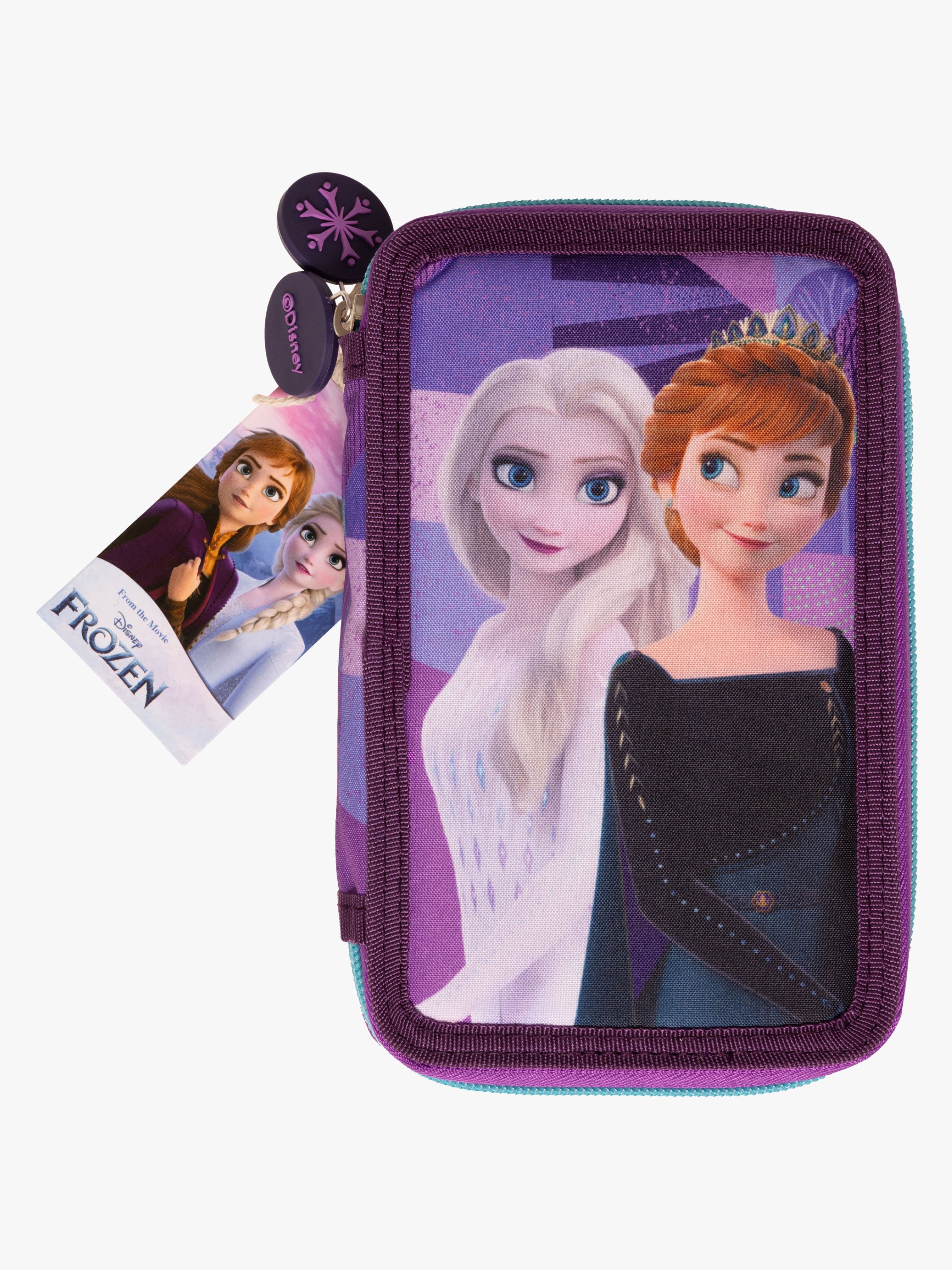 Disney Frozen Kaksilokeroinen Penaali, Violetti