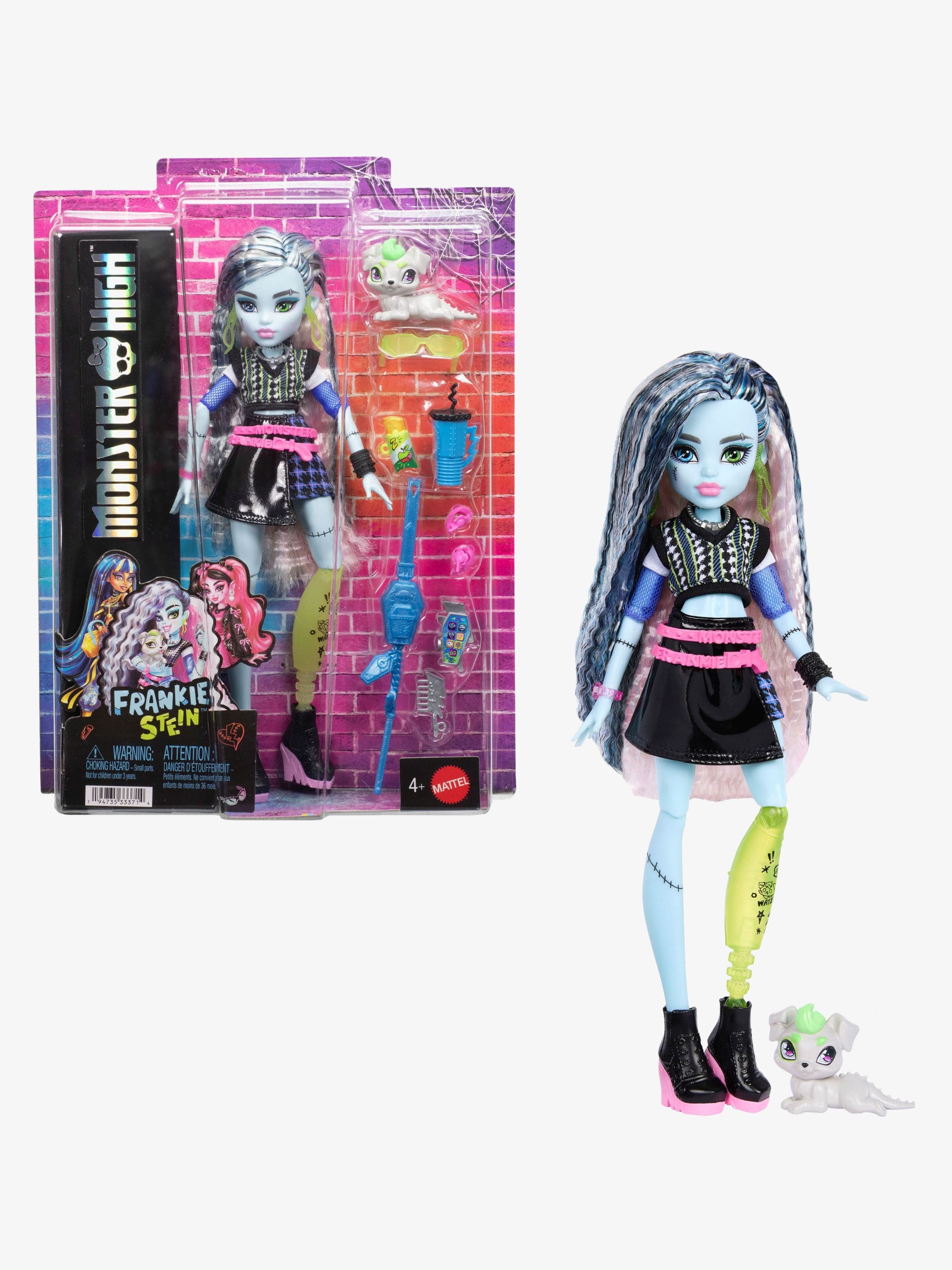 Monster High Nukke Frankie Stein & Watzie