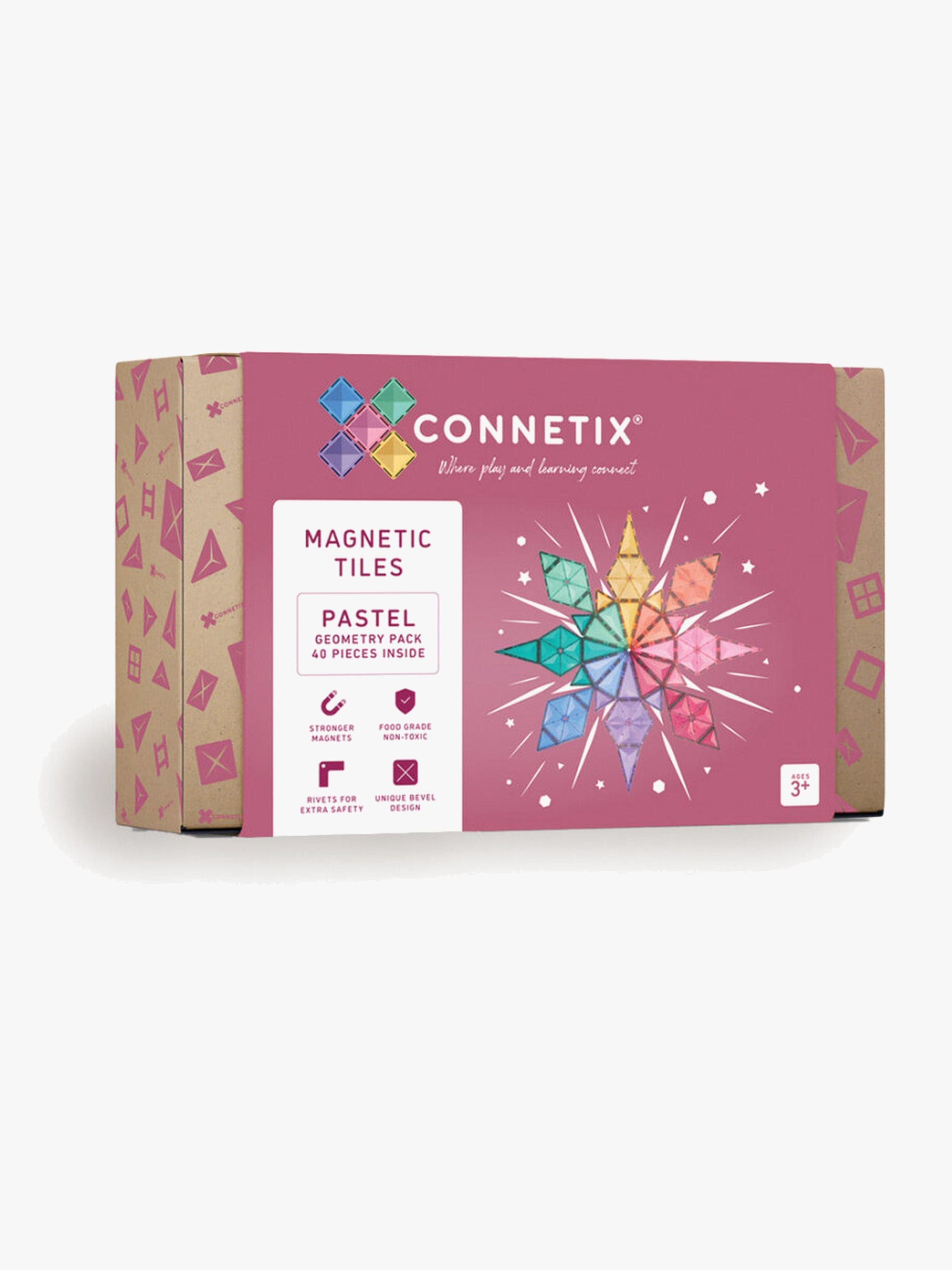 Connetix Magneettiset Rakennuspalikat Pastel Geometry Pack 40 Osaa