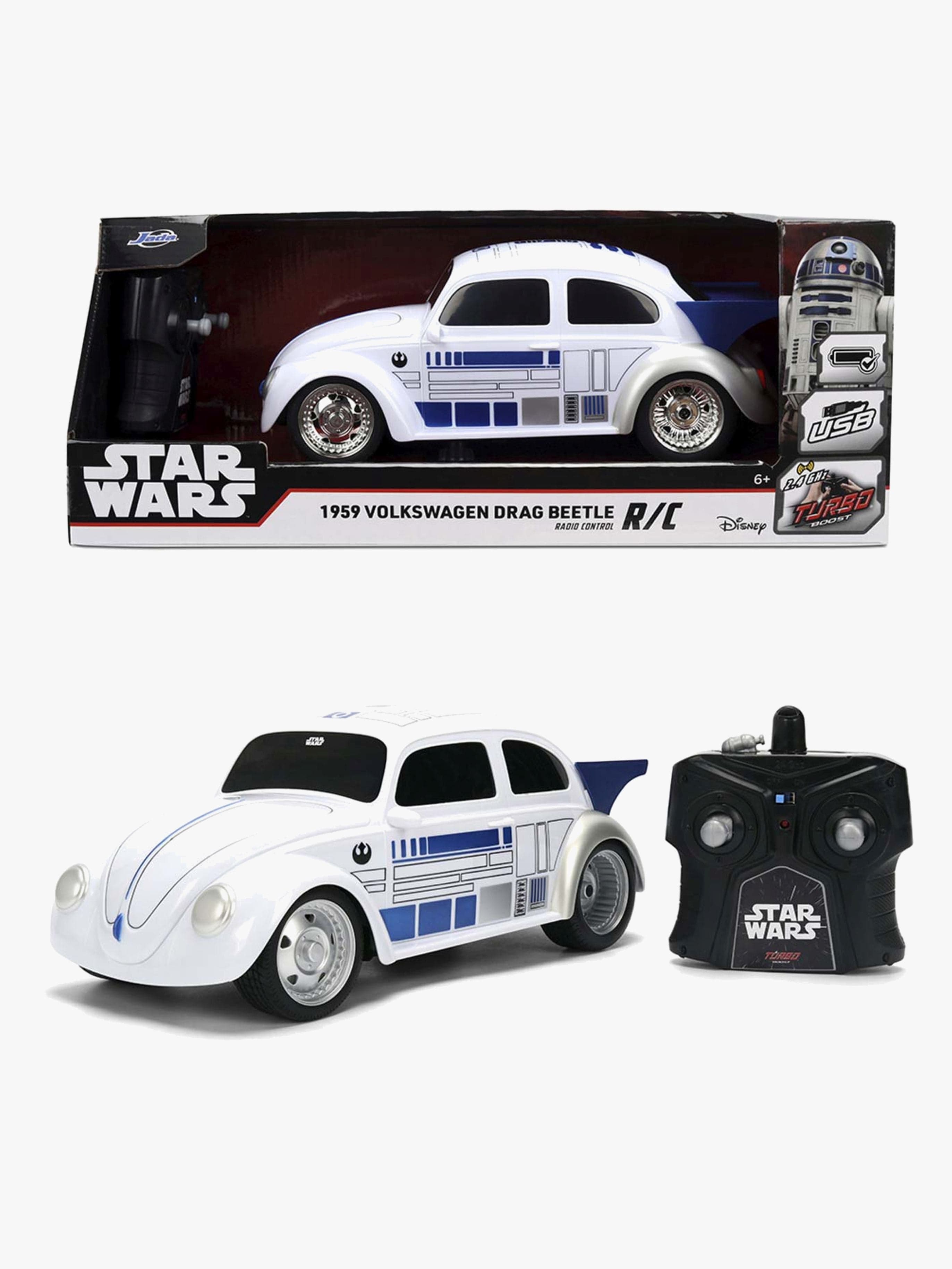 Star Wars Kauko-ohjattava R2D2 VW Drag Beetle 1:16
