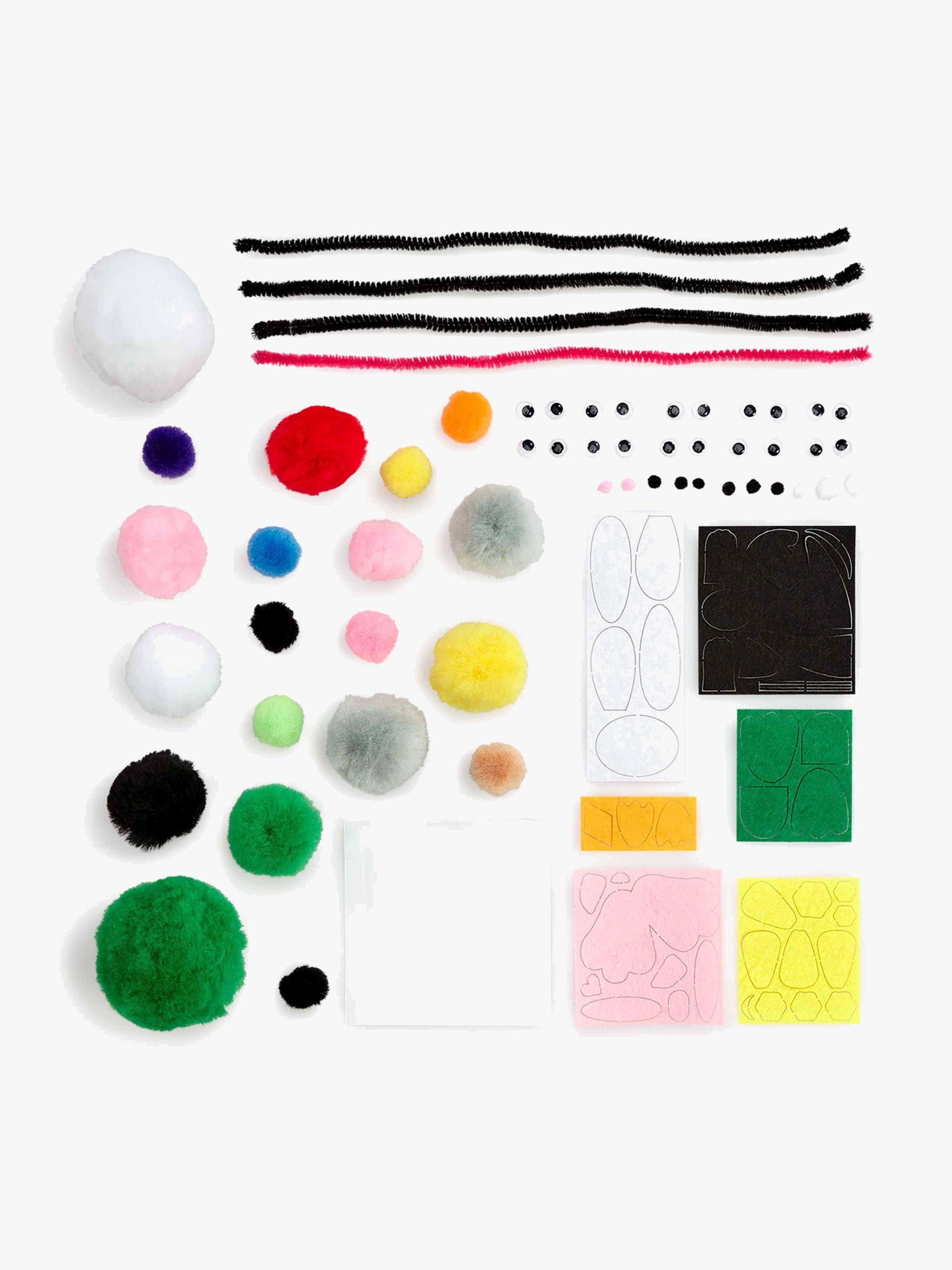 Out Of The Box Pom Pom Askartelusetti