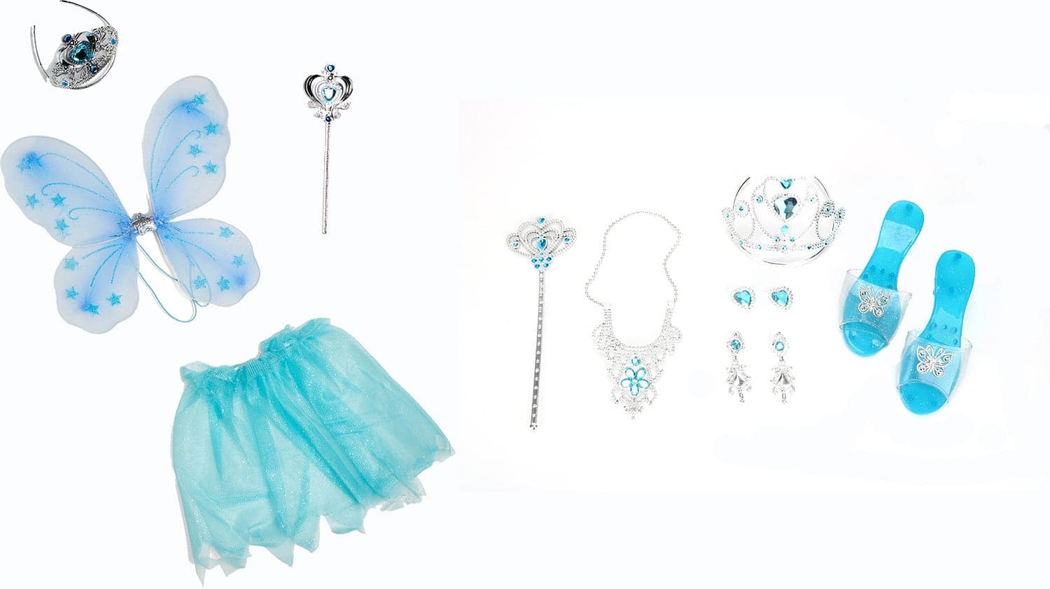 Cloudberry Castle Naamiaisasu + Asusteet, Sininen