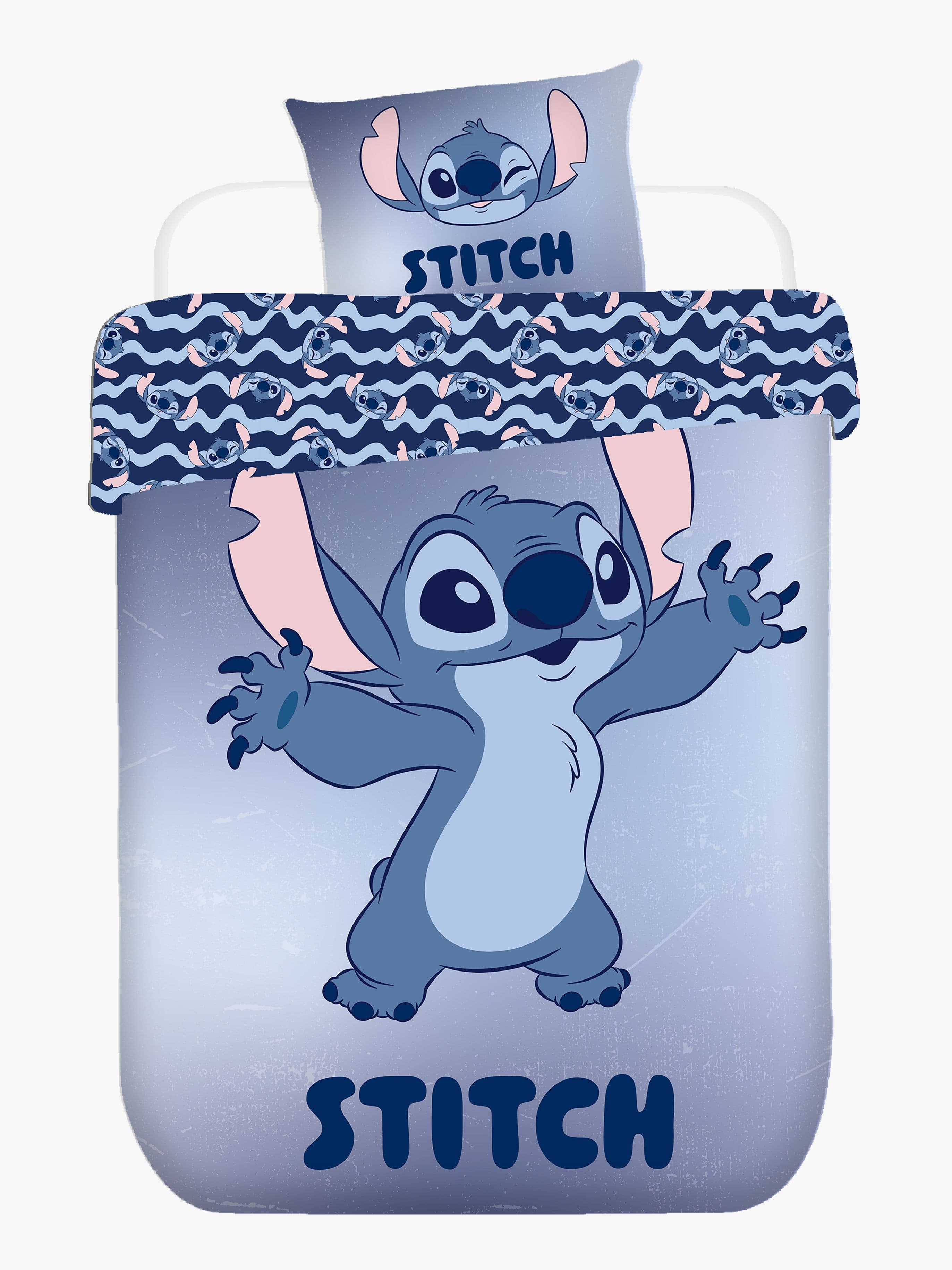 Disney Stitch Pussilakanasetti 140x200, Sininen
