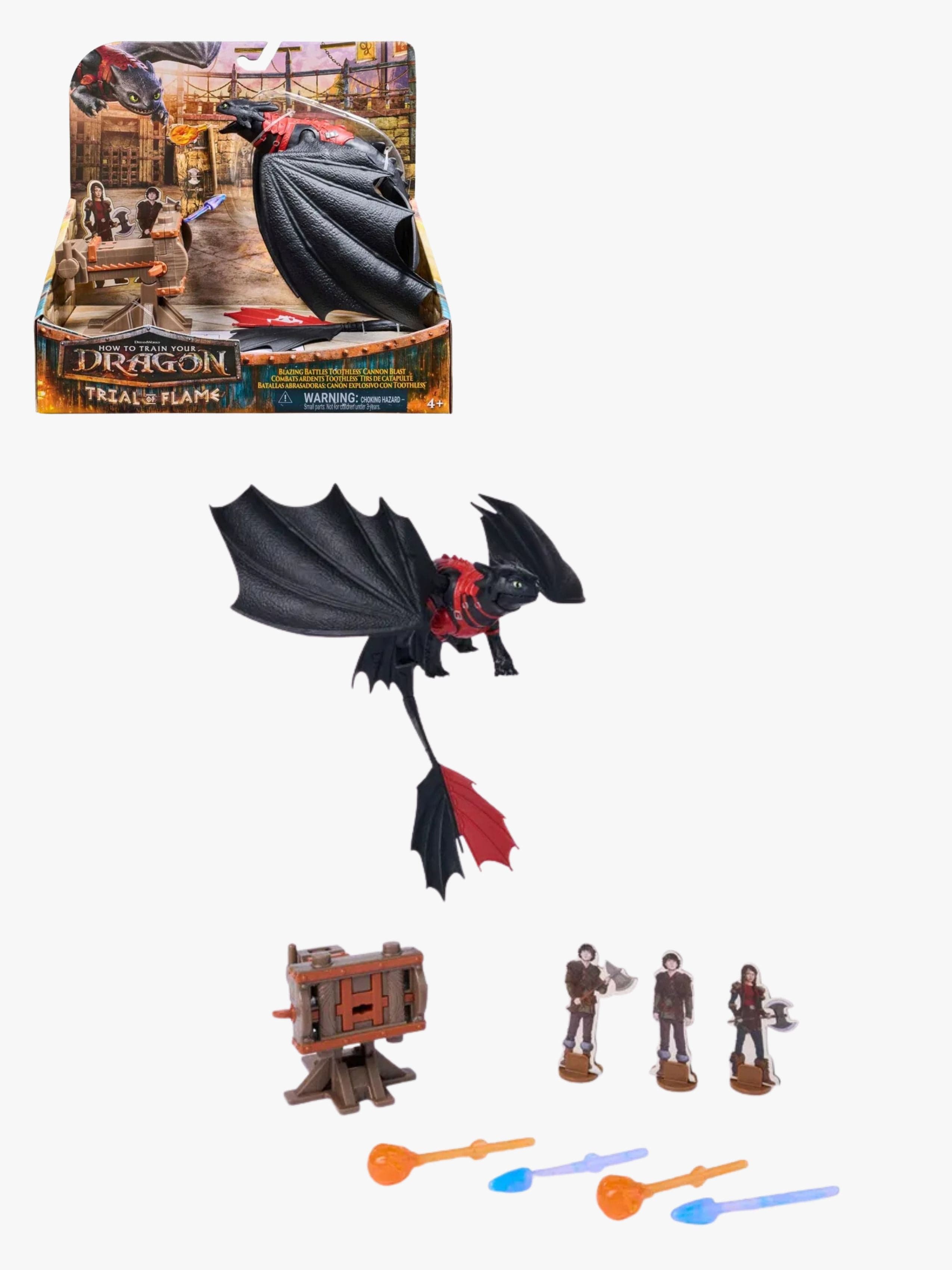 Näin Koulutat Lohikäärmeesi Battle Cannon + Toothless Leikkisetti