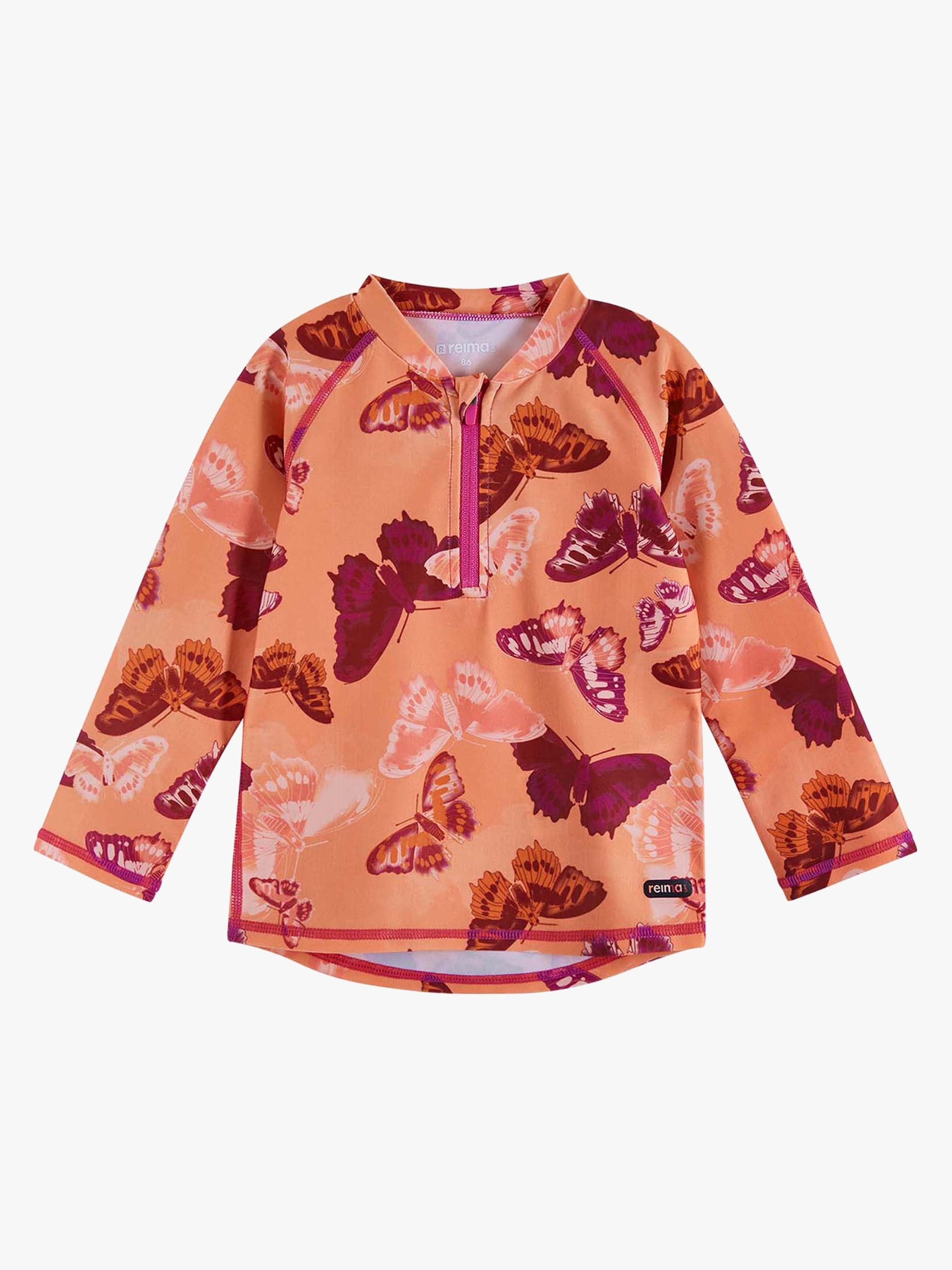 Reima Tuvalu UV-Paita UPF 50+, Coral Pink, 62