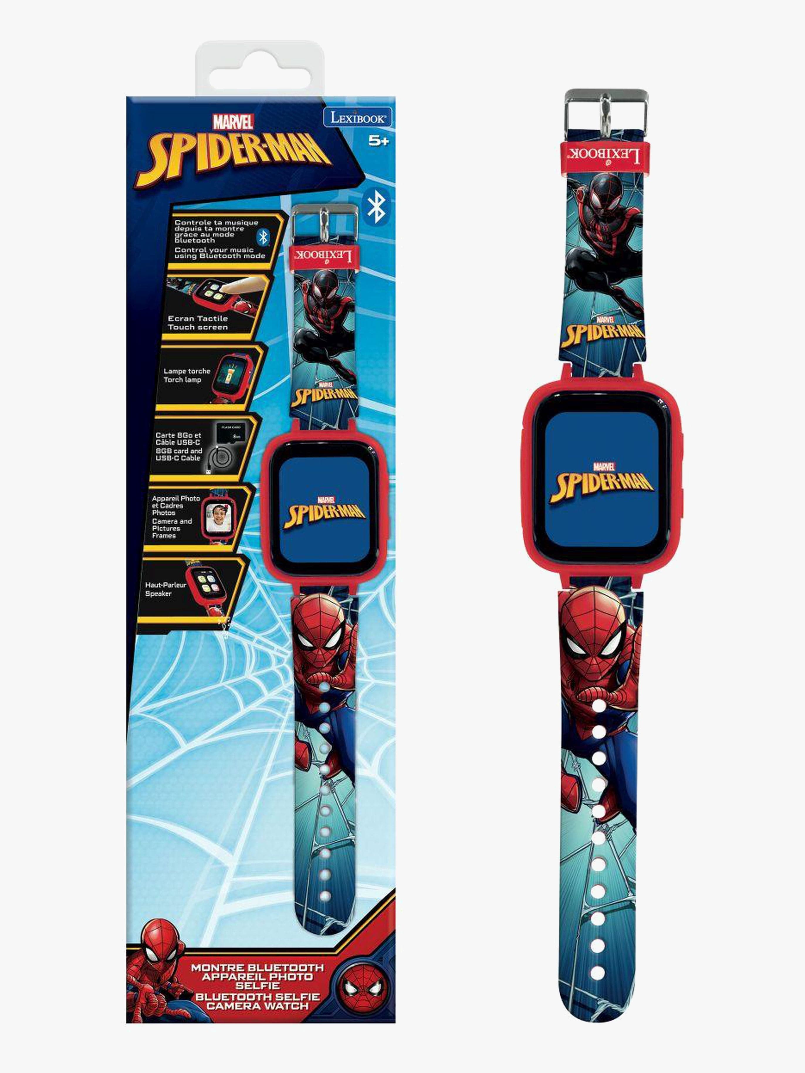 Marvel Spider-Man Bluetooth Digitaalikello + Kamera