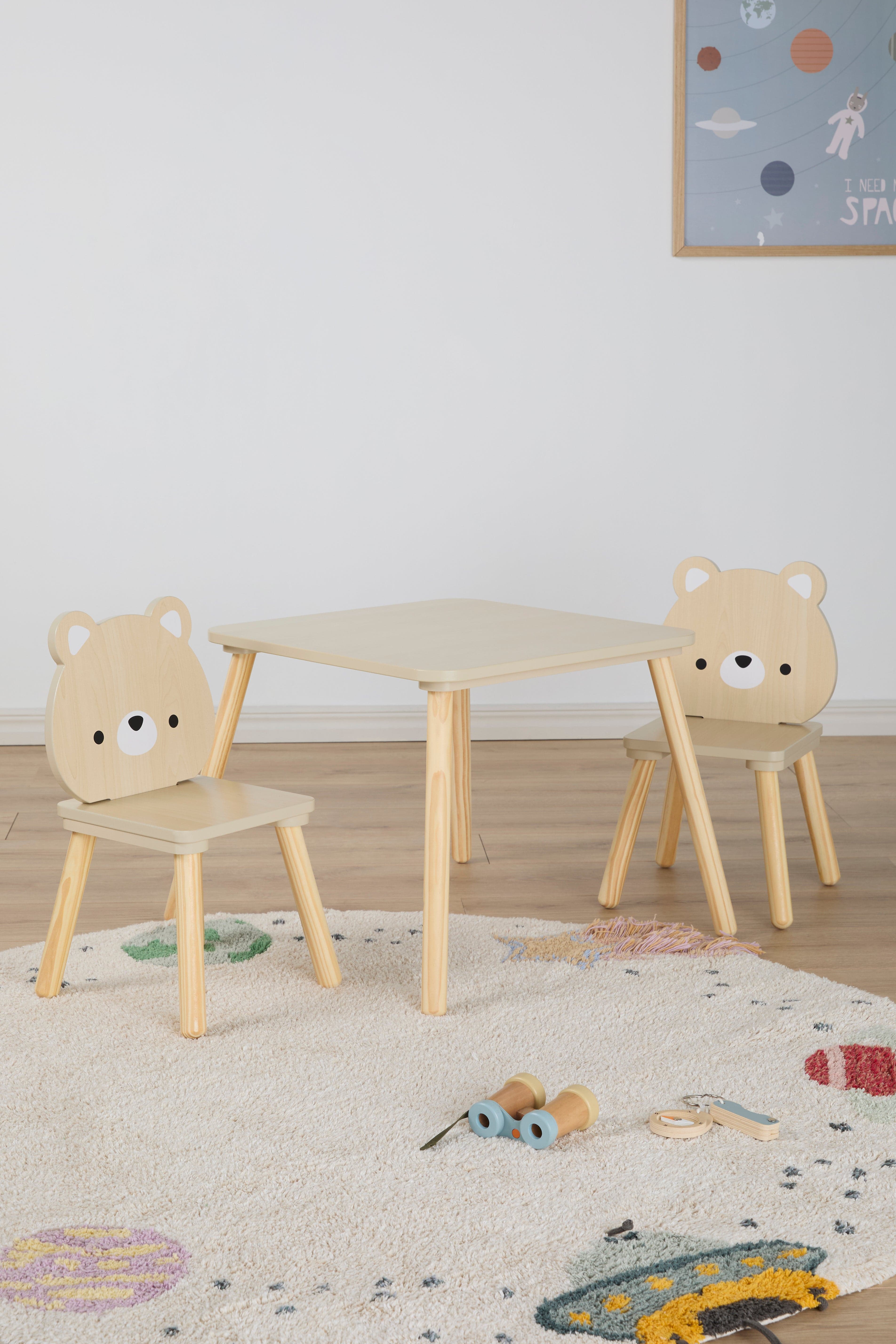 Cloudberry Castle Pöytä + Tuolit Karhu