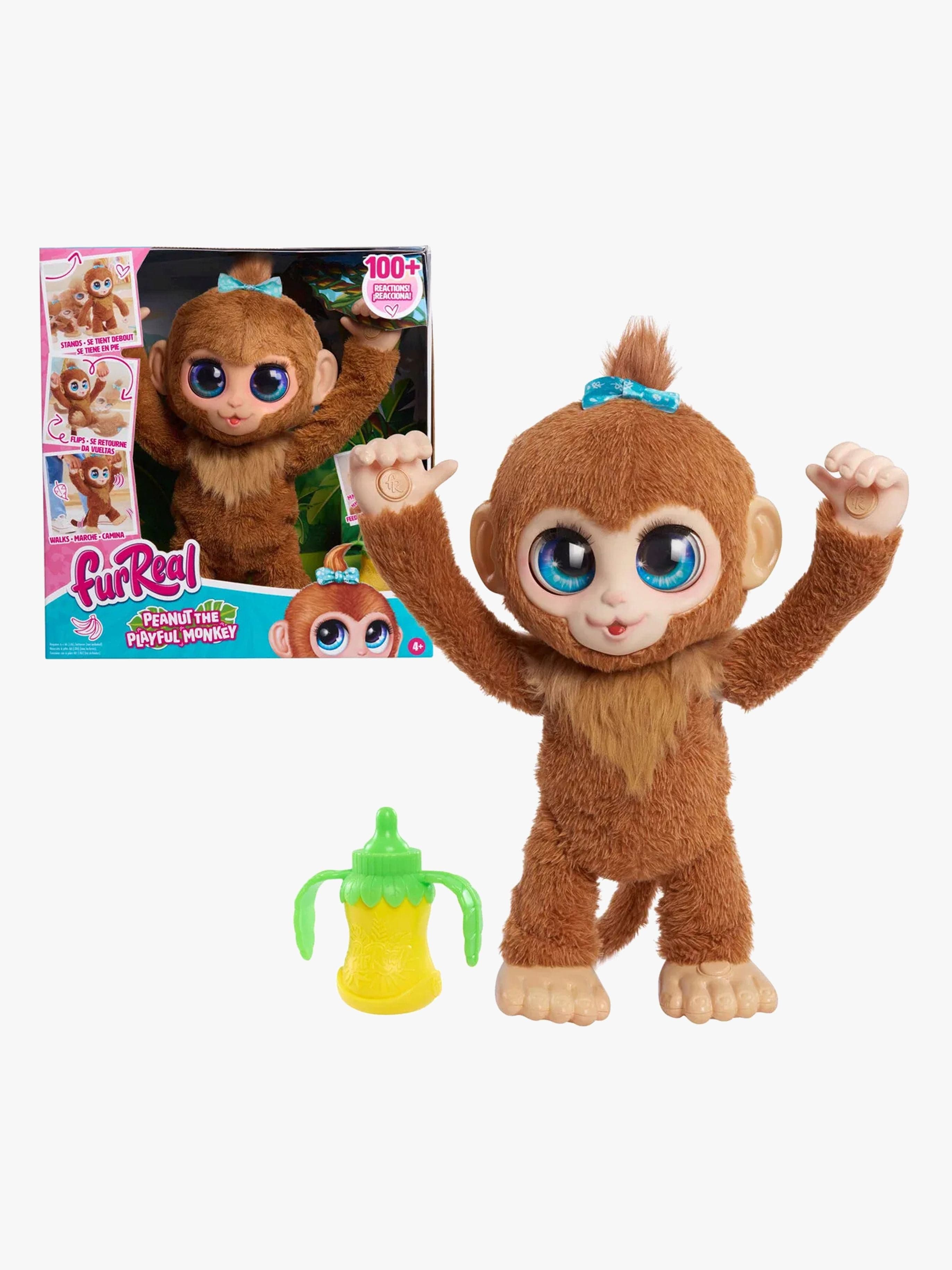 FurReal Peanut The Playful Monkey Interaktiivinen Apina 38 cm