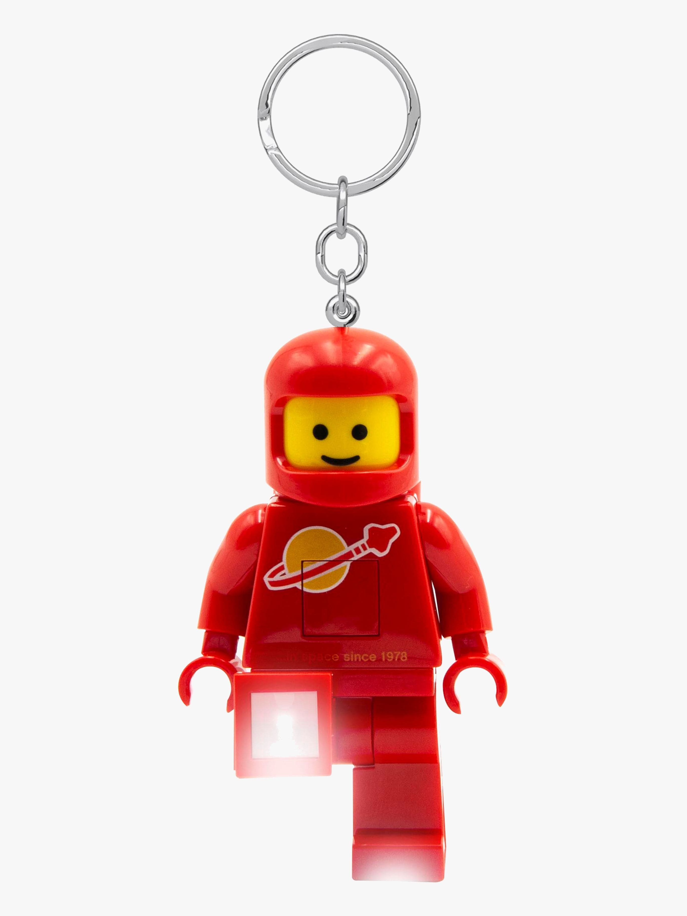 LEGO® Iconic Astronautti Avaimenperä + LED-valo, Punainen