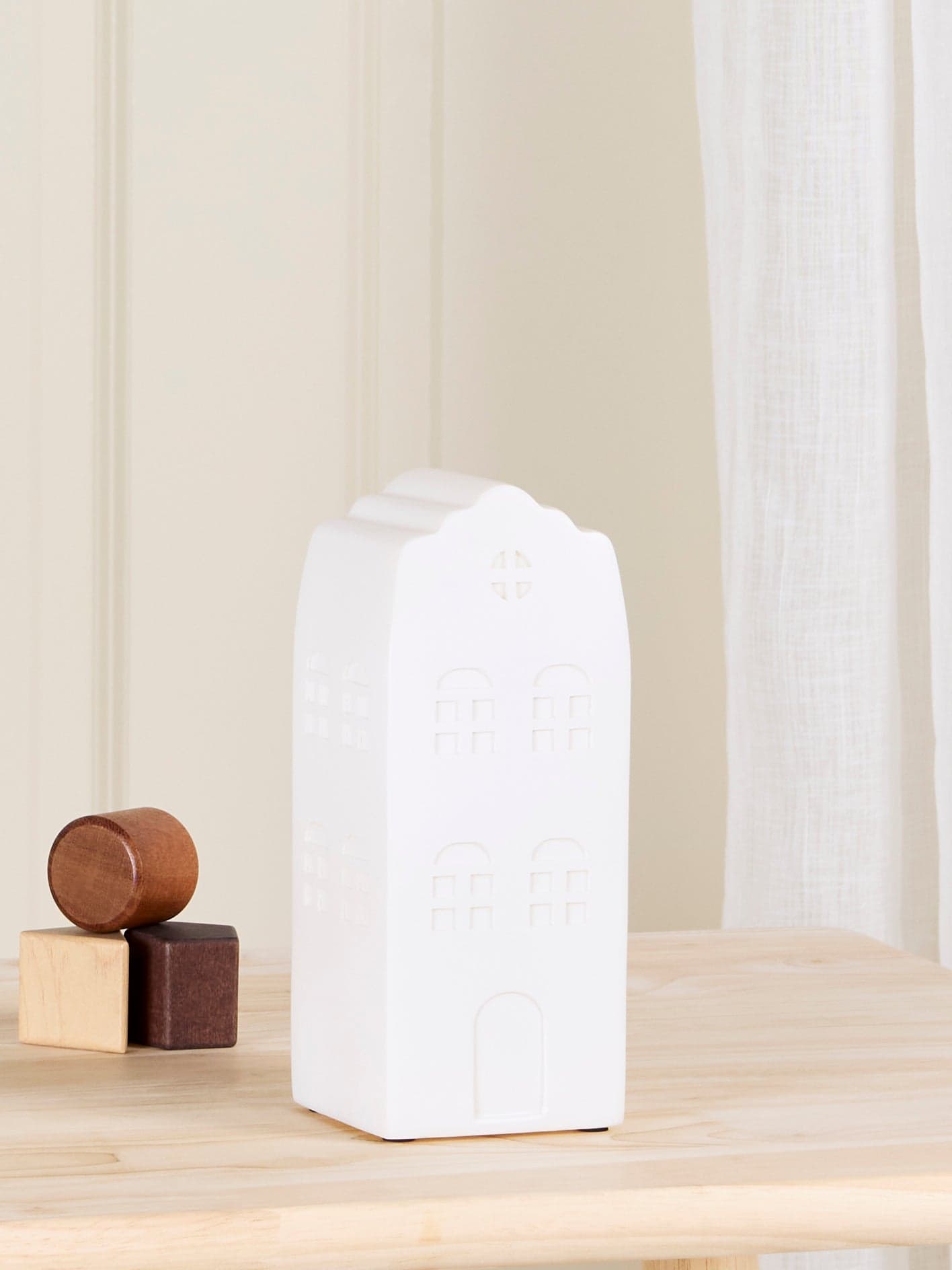 Alice & Fox PARIS Pöytävalaisin, Valkoinen