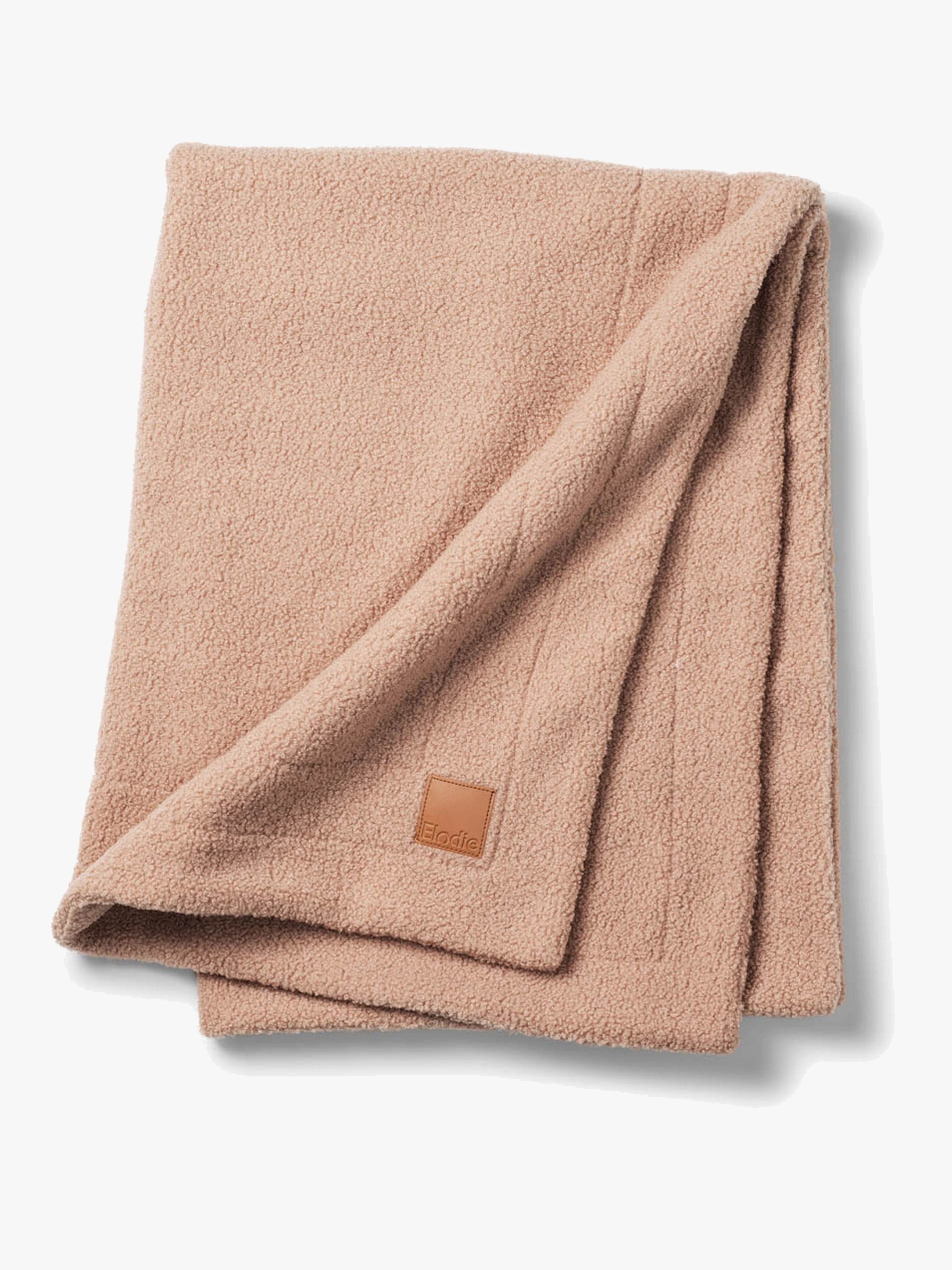 Elodie Pearl Velvet Viltti 100x75, Pink Bouclé