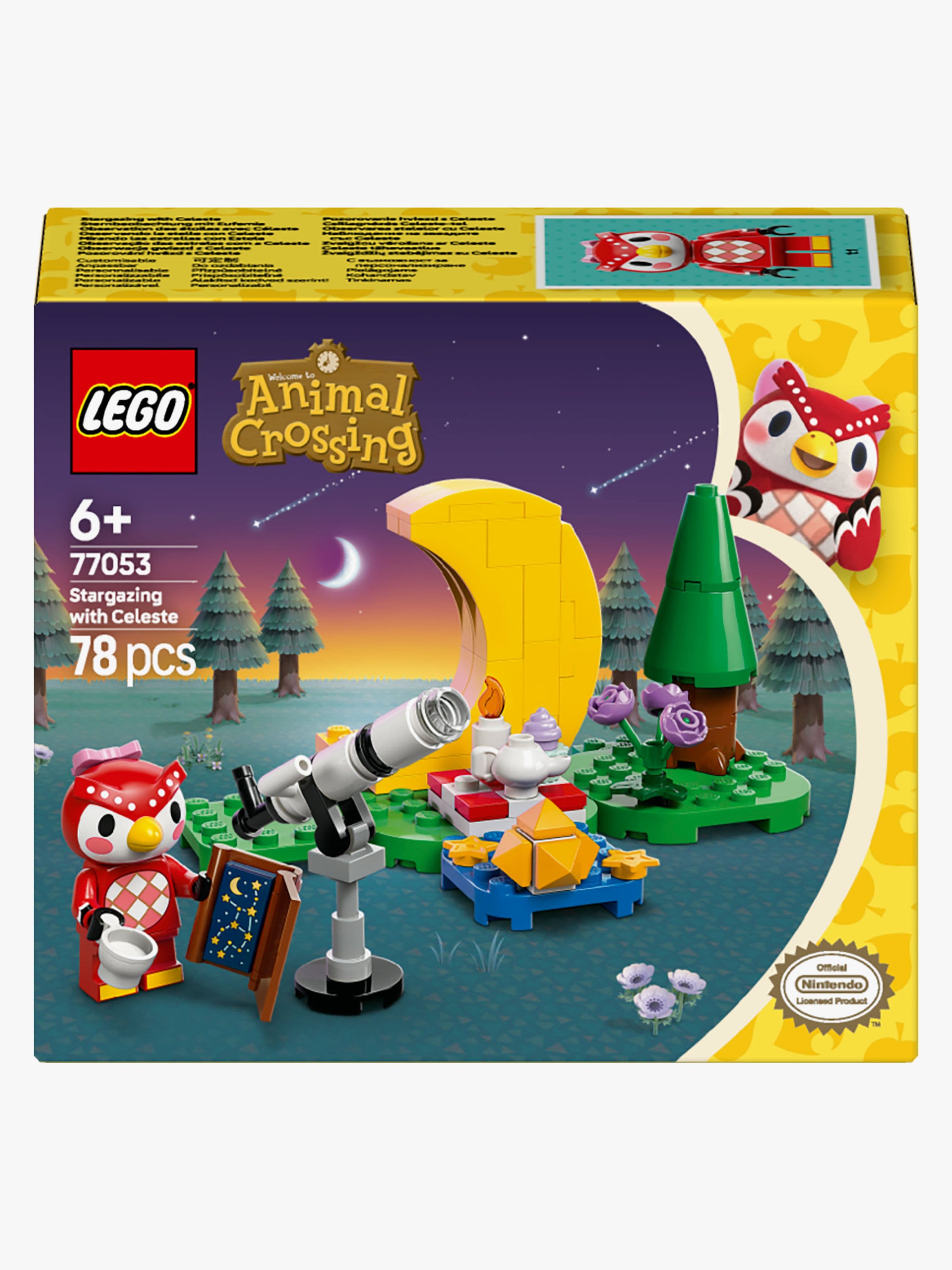 LEGO Animal Crossing 77053 Celeste ja upea tähtitaivas