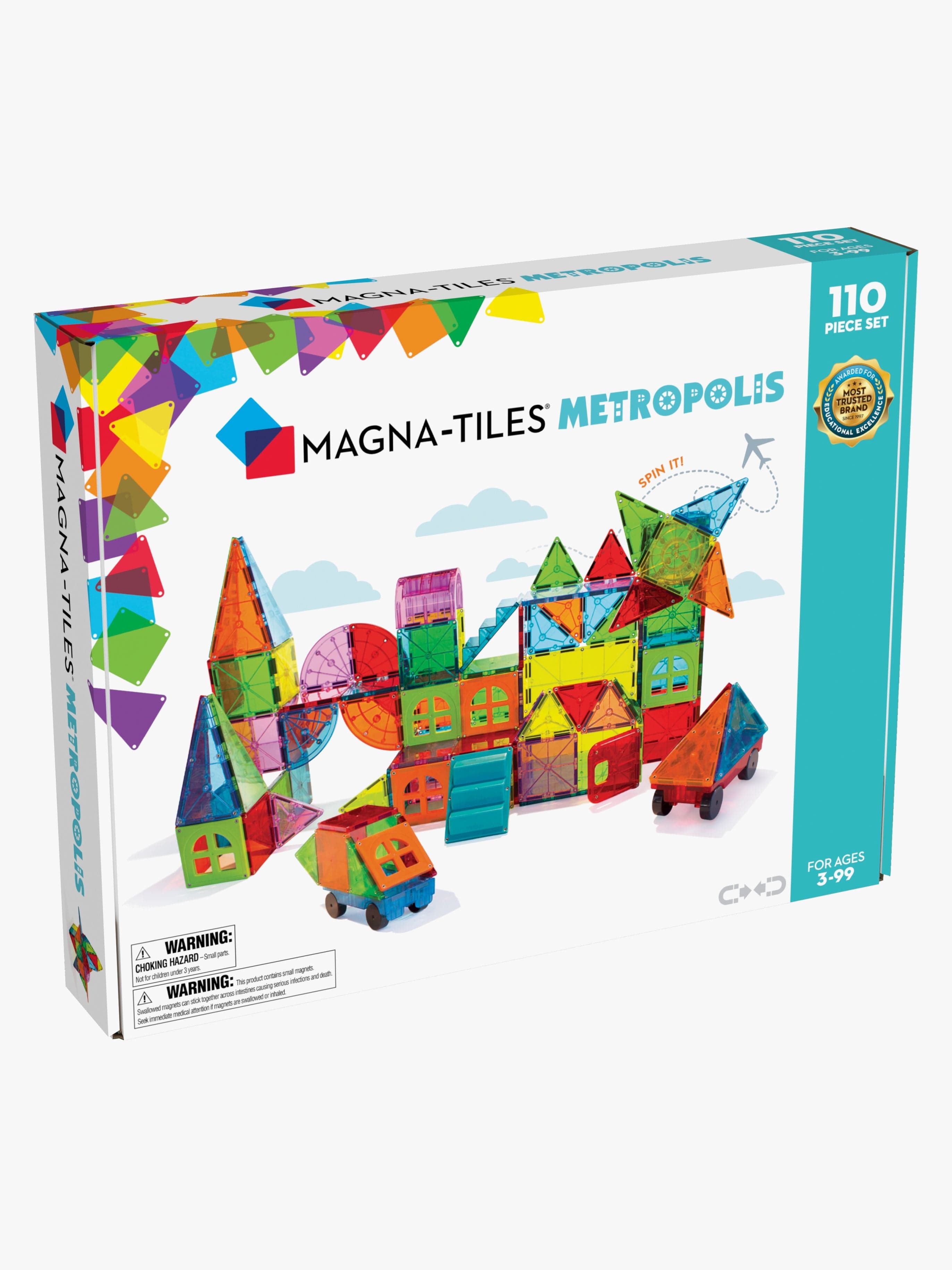 MAGNA-TILES Metropolis Rakennussarja 110
