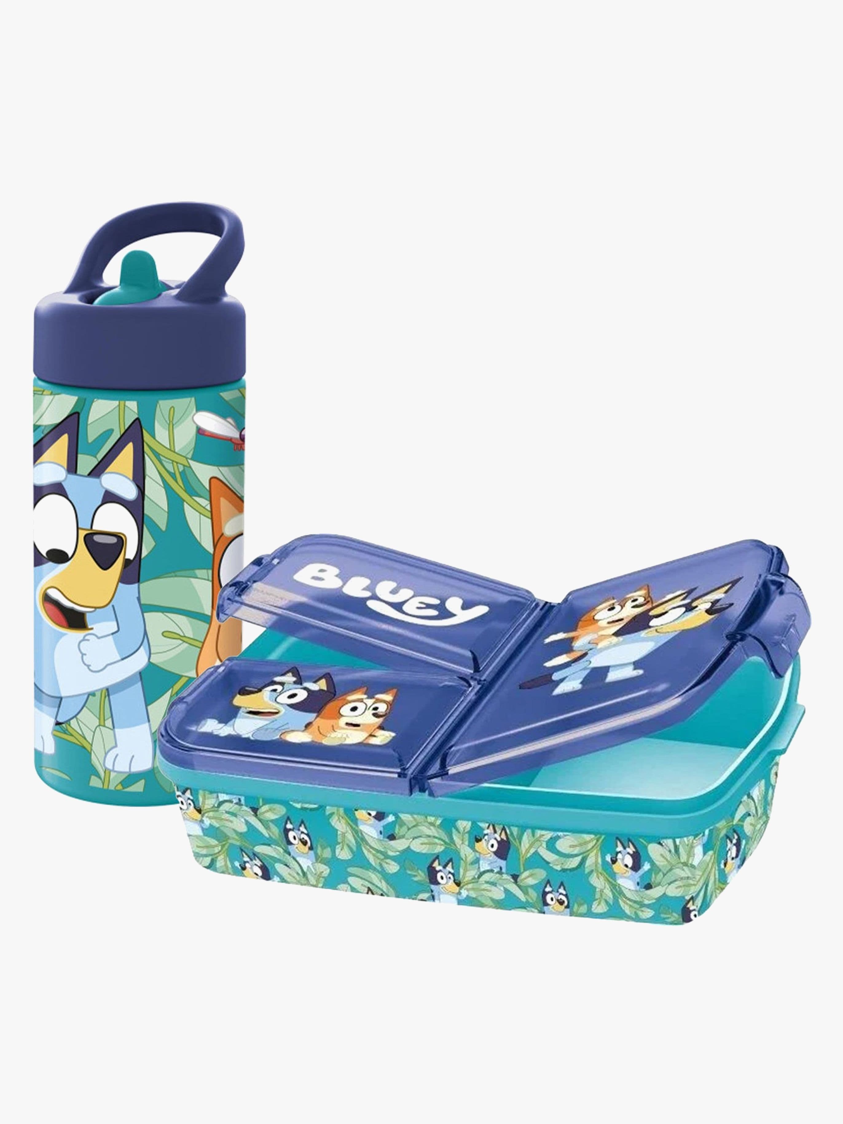 Bluey Eväsrasia + Juomapullo, Sininen