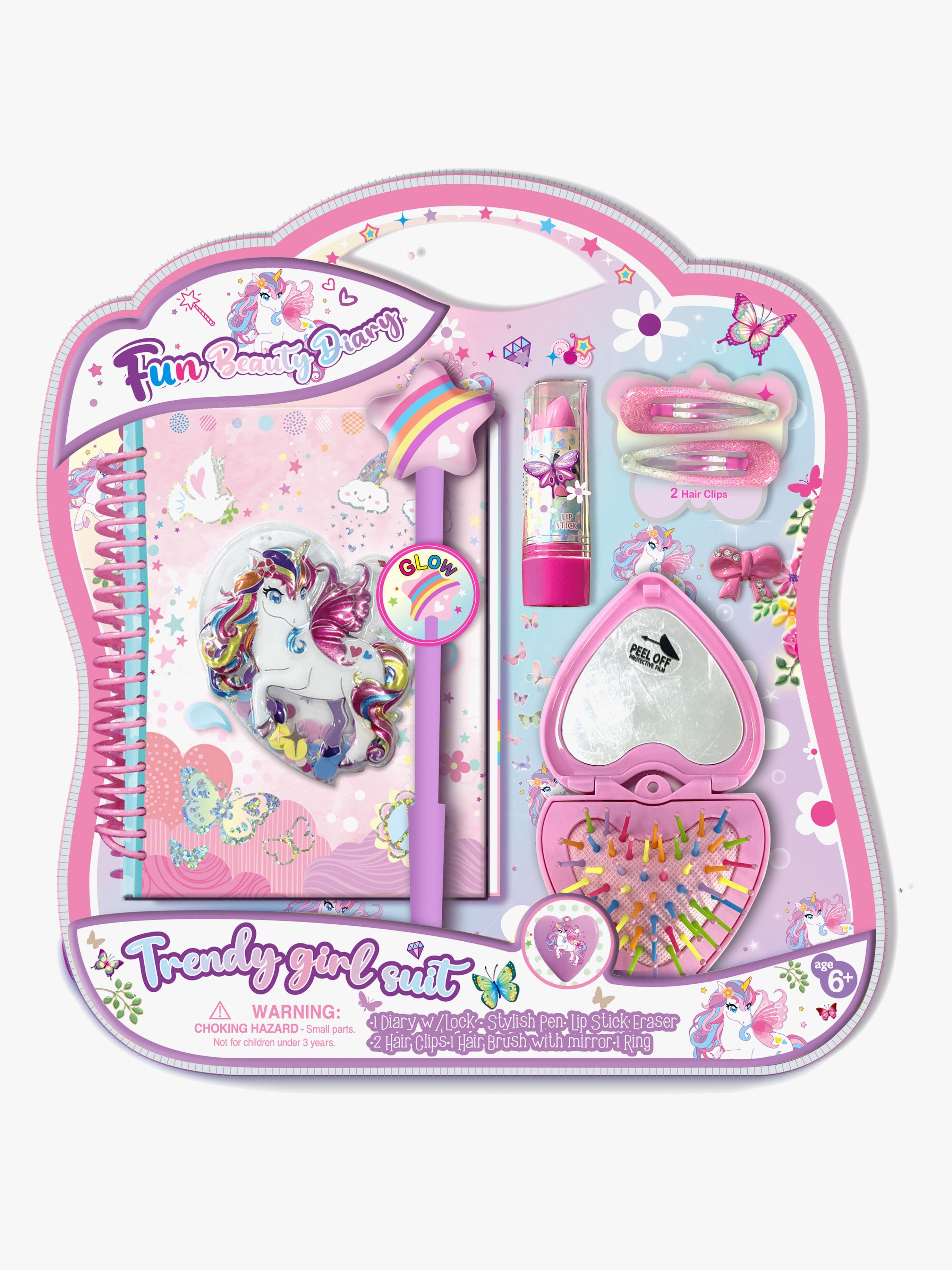 Alrico Muistikirja + Tarvikkeet Yksisarvinen