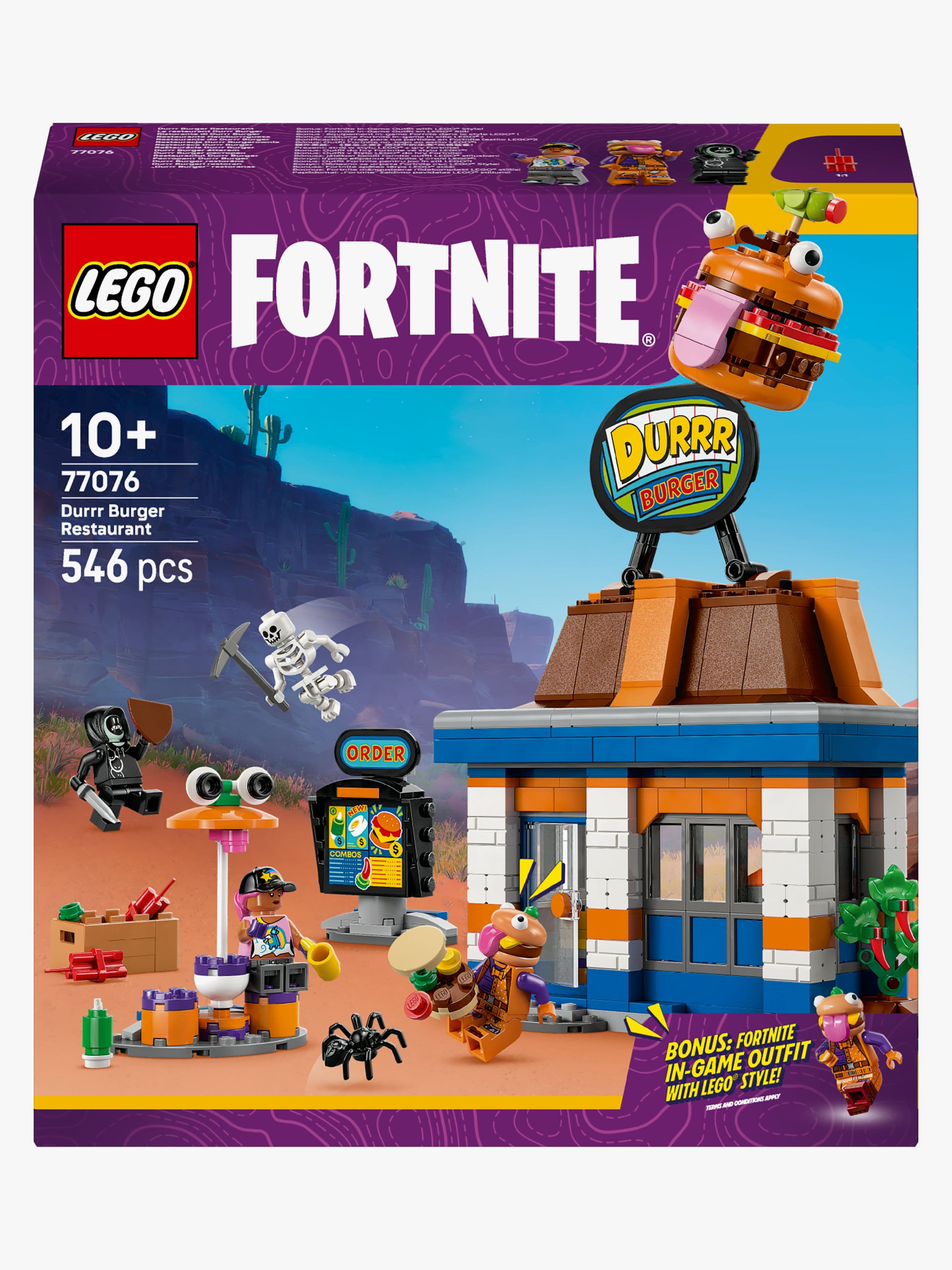 LEGO Fortnite 77076 Durrr Burger ‑ravintola