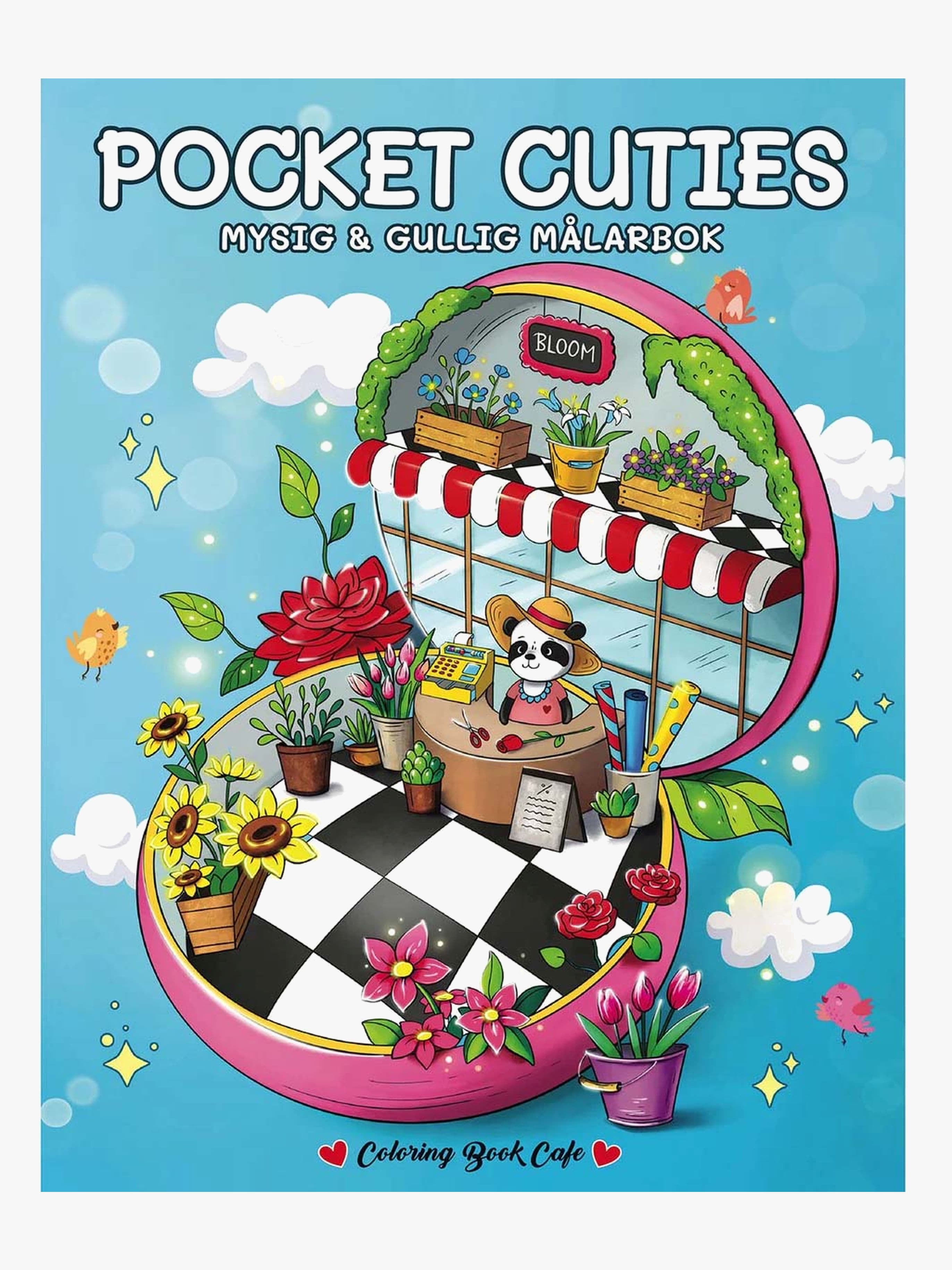 Legind A/S Cozy Värityskirja Pocket Cuties