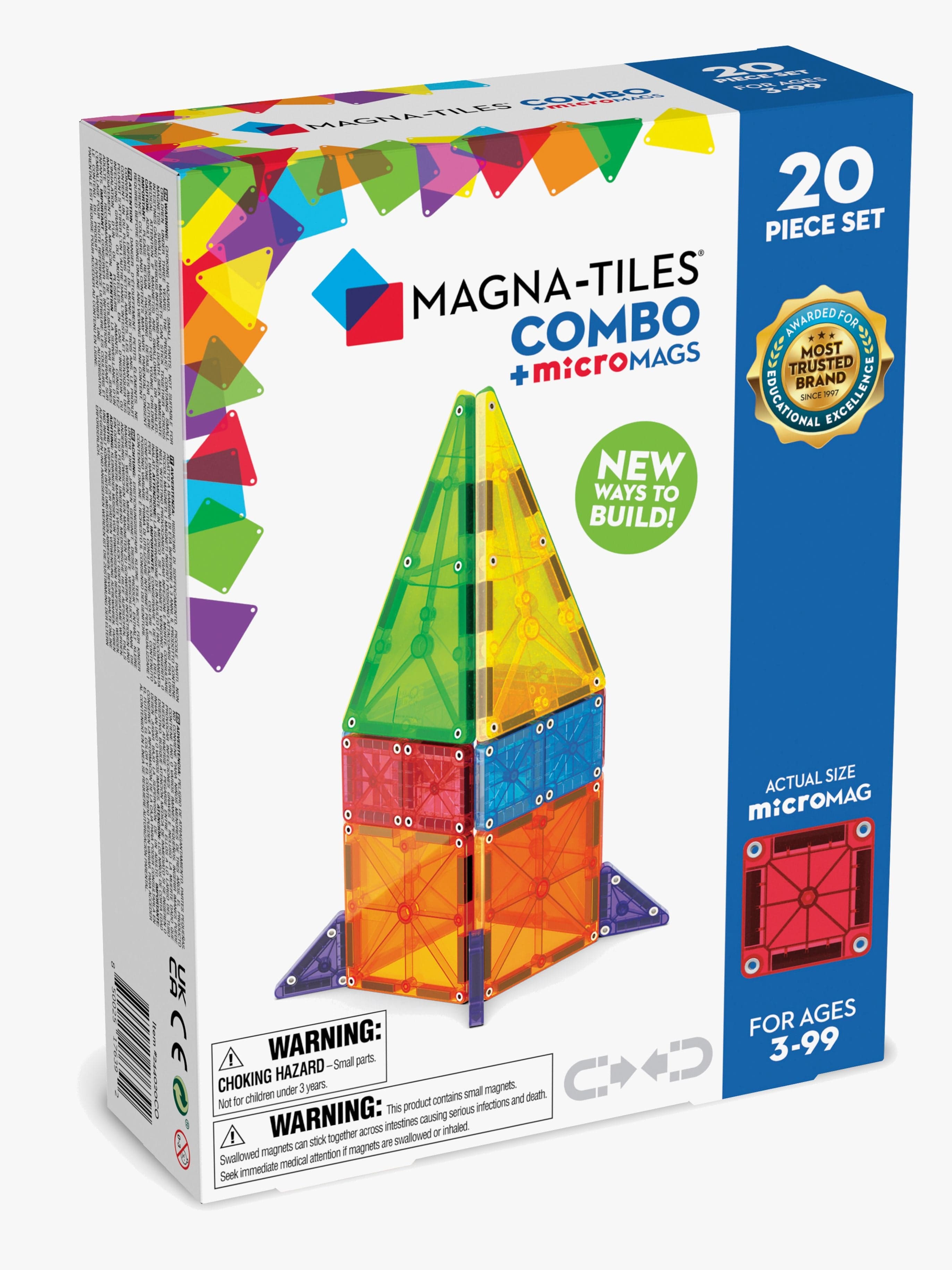 MAGNA-TILES Combo Rakennussarja 20