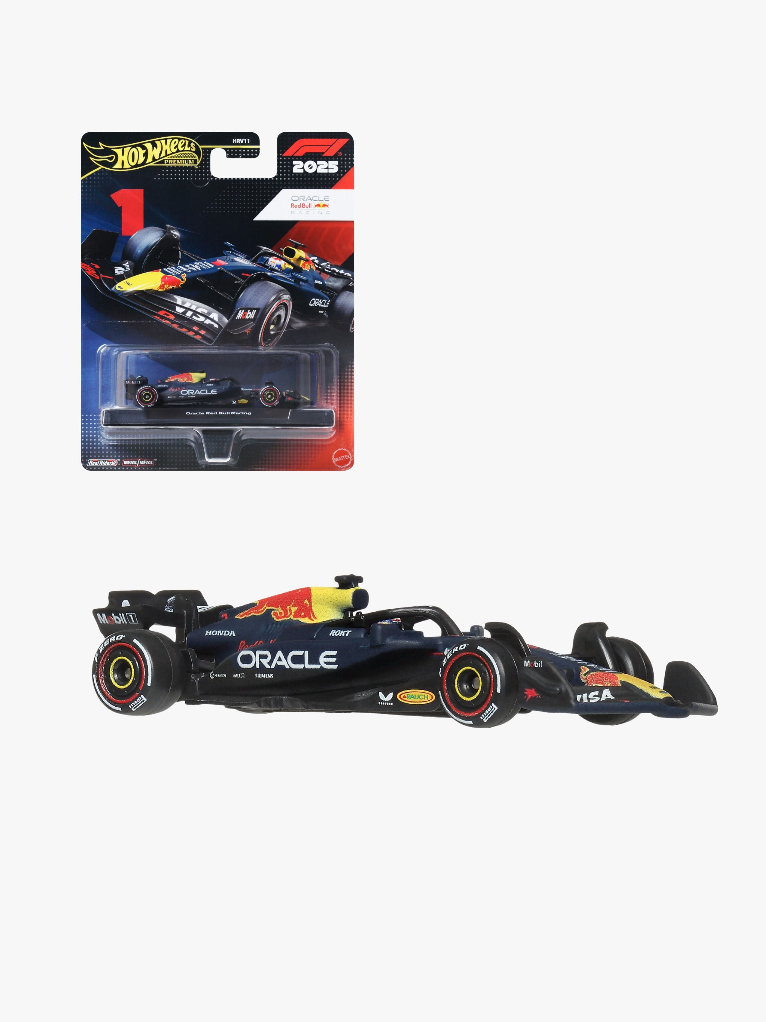 Hot Wheels Premium F1 Oracle Red Bull Max Verstappen Pienoismalli