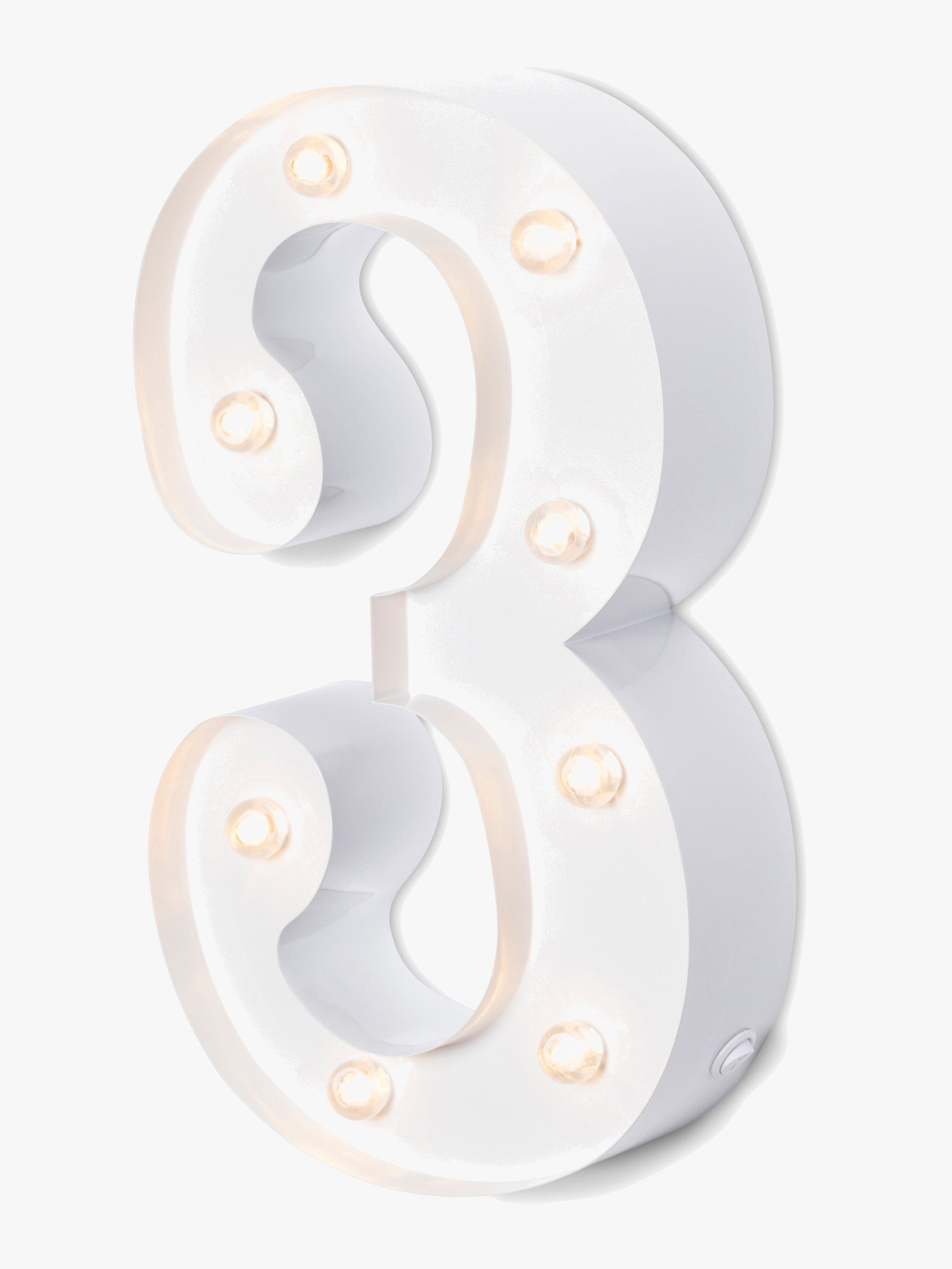 Alice & Fox Numerovalaisin 3, Valkoinen