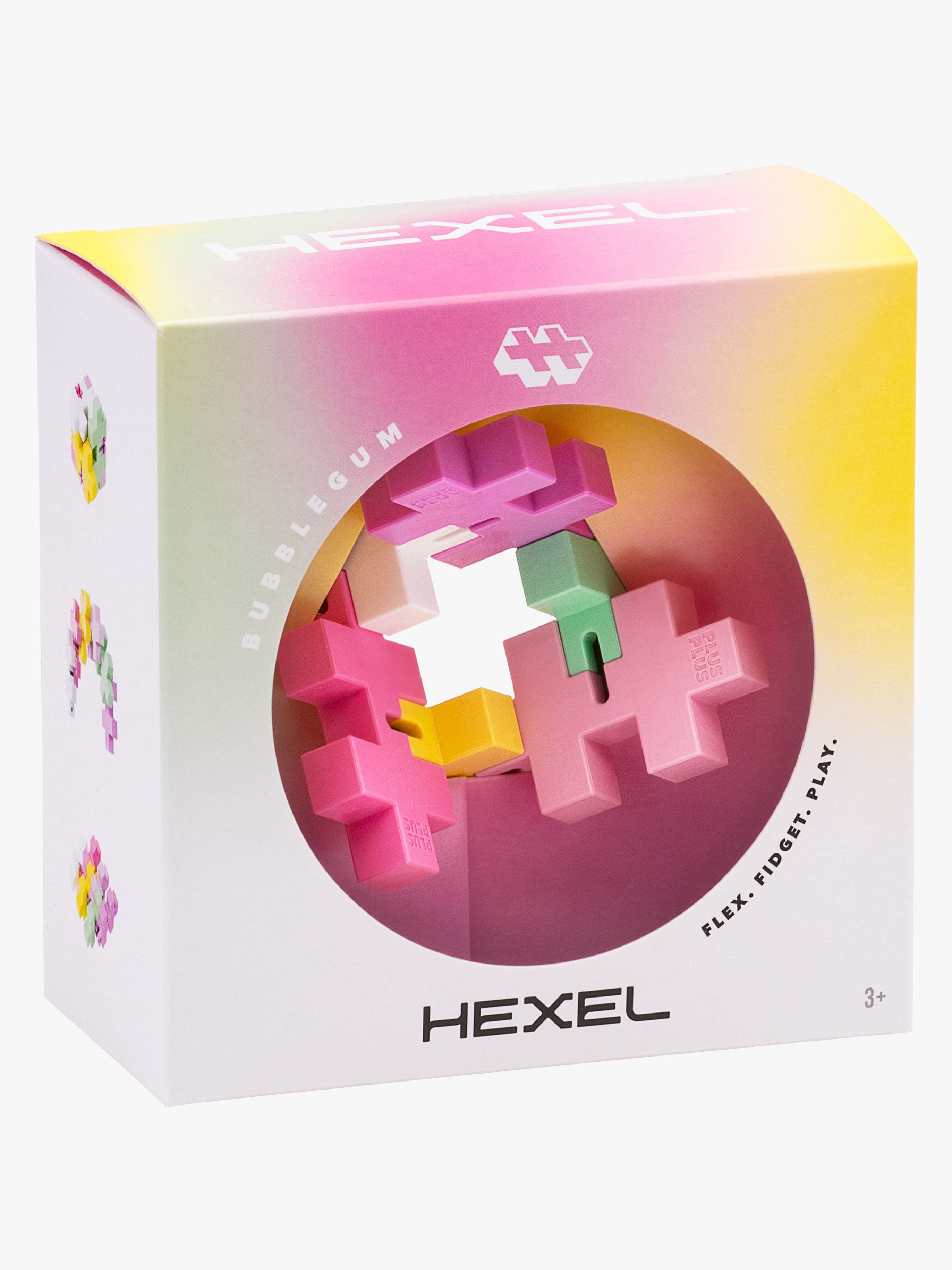 Plus-Plus HEXEL Stressilelu Bubblegum