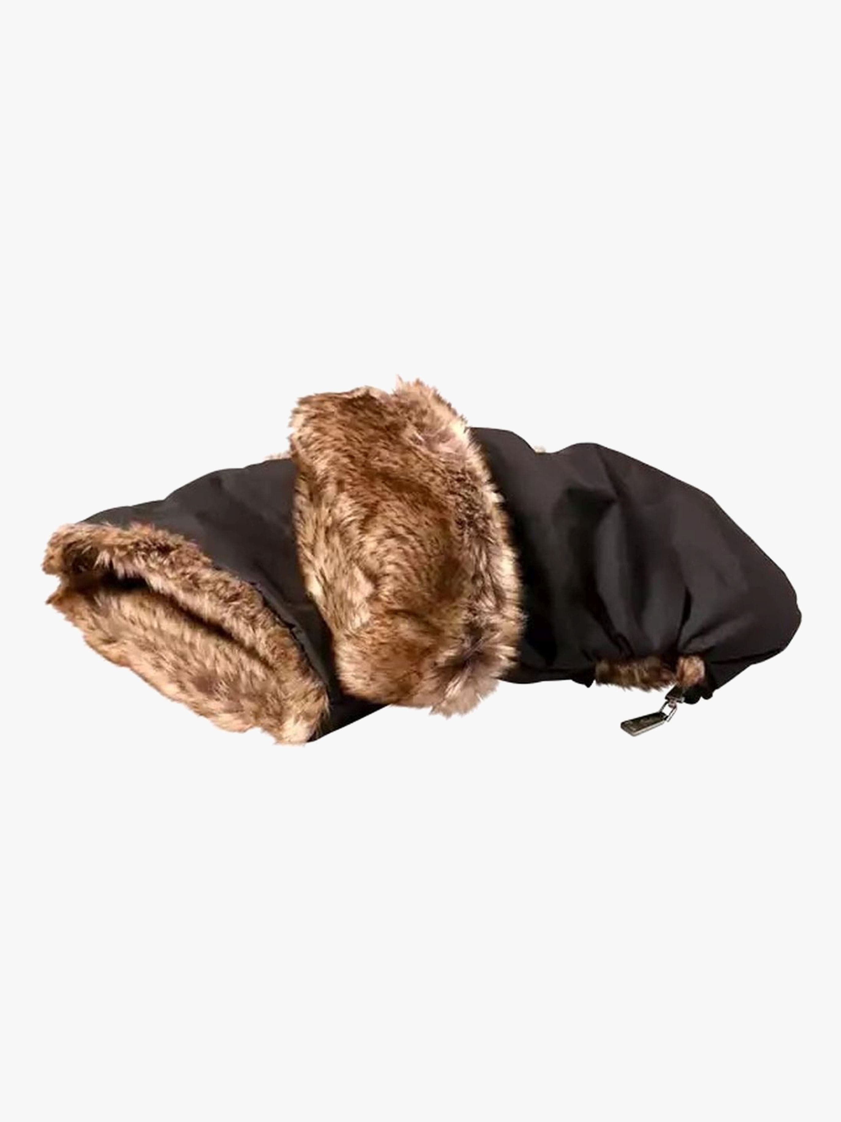 Tinkafu Vaunurukkaset, Brown Faux Fur