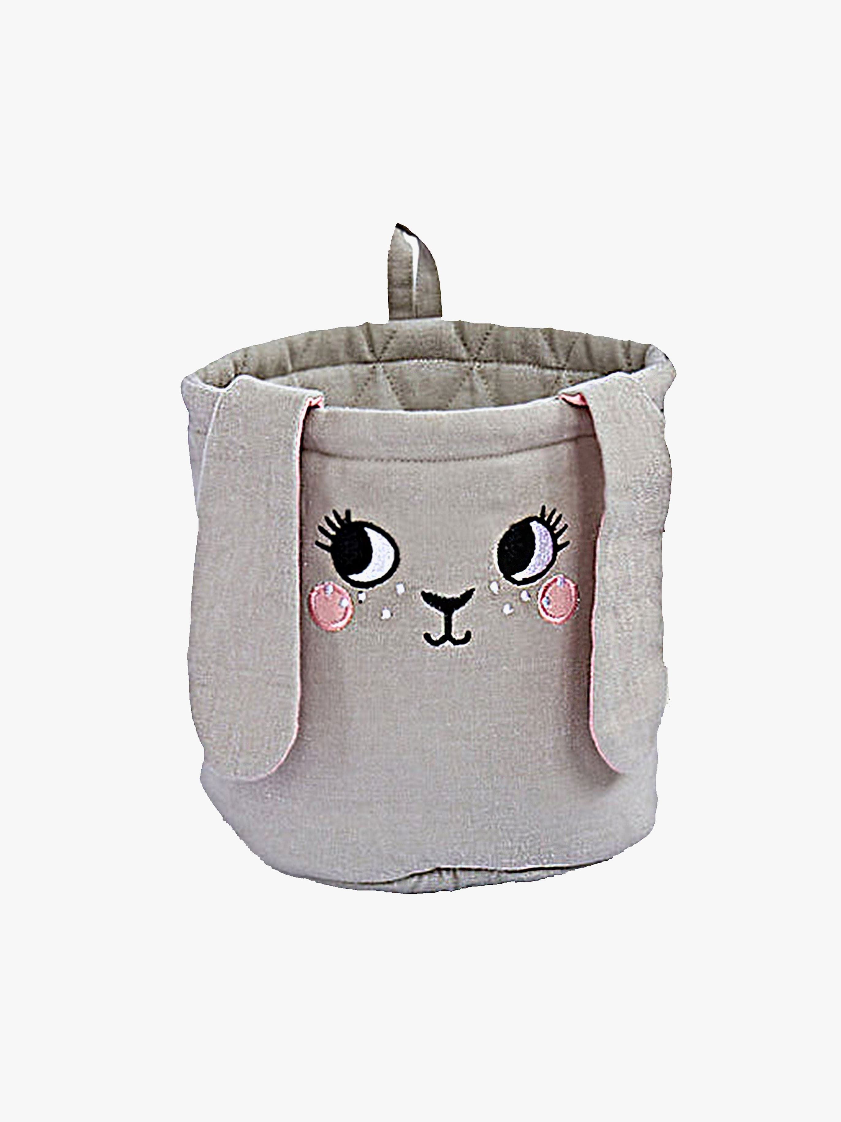 Roommate Mini Säilytyskori Pupu, Harmaa