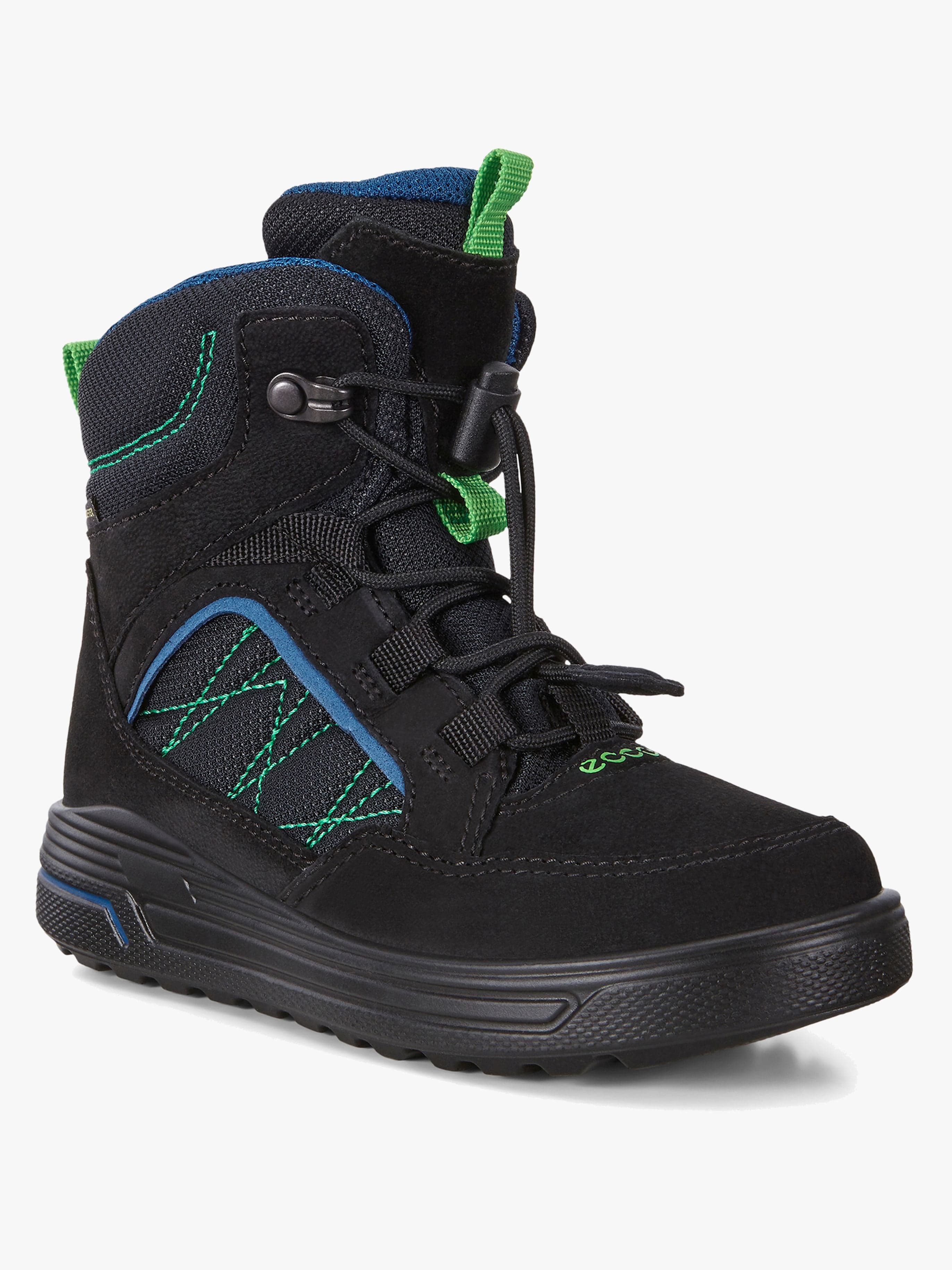 ECCO Urban Snowboarder GORE-TEX Talvikengät, Black/Poseidon 29