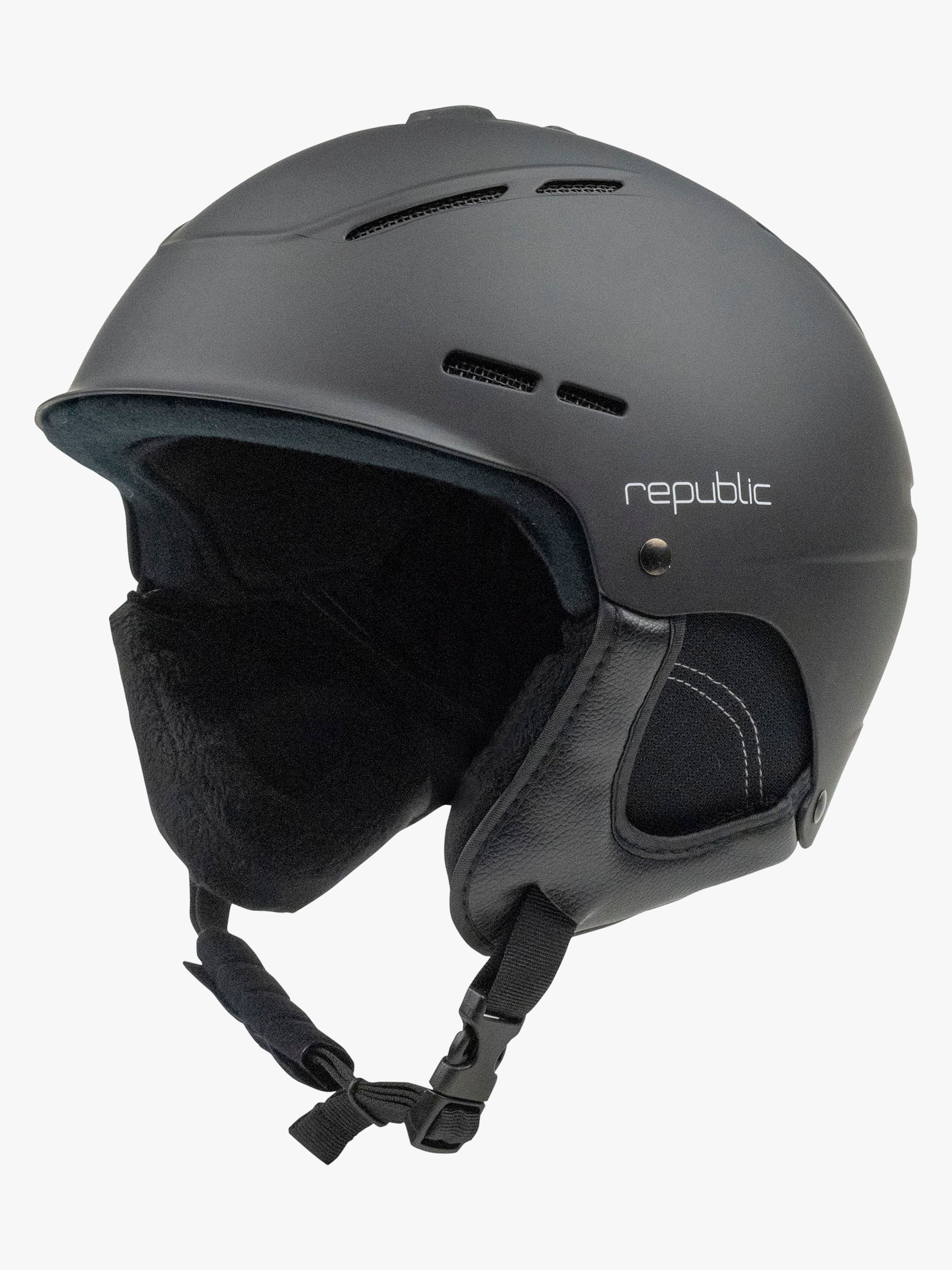 Republic R320 Laskettelukypärä, Musta, 54-56