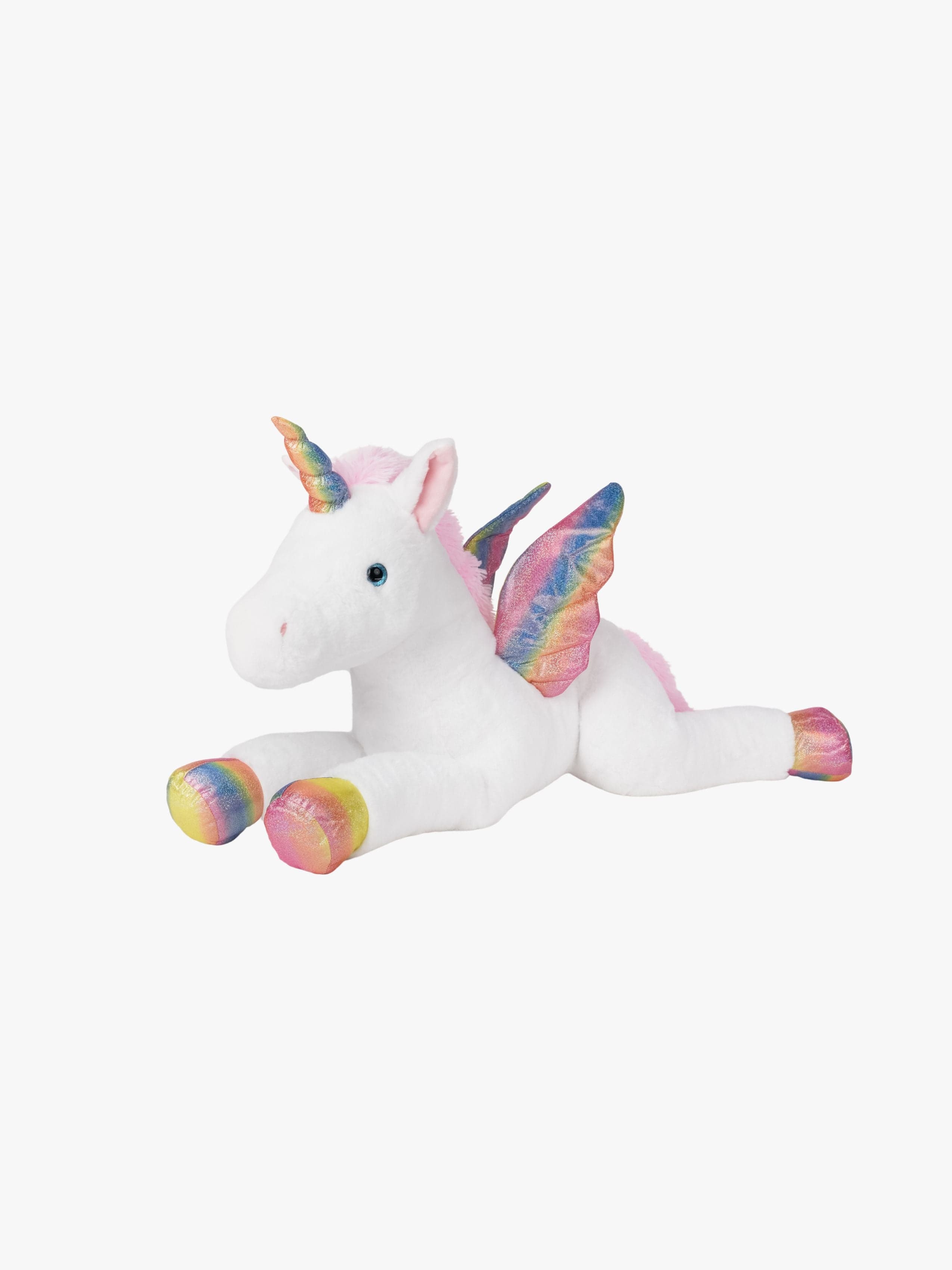 Teddykompaniet Pehmolelu Makaava Yksisarvinen + Siivet 80cm