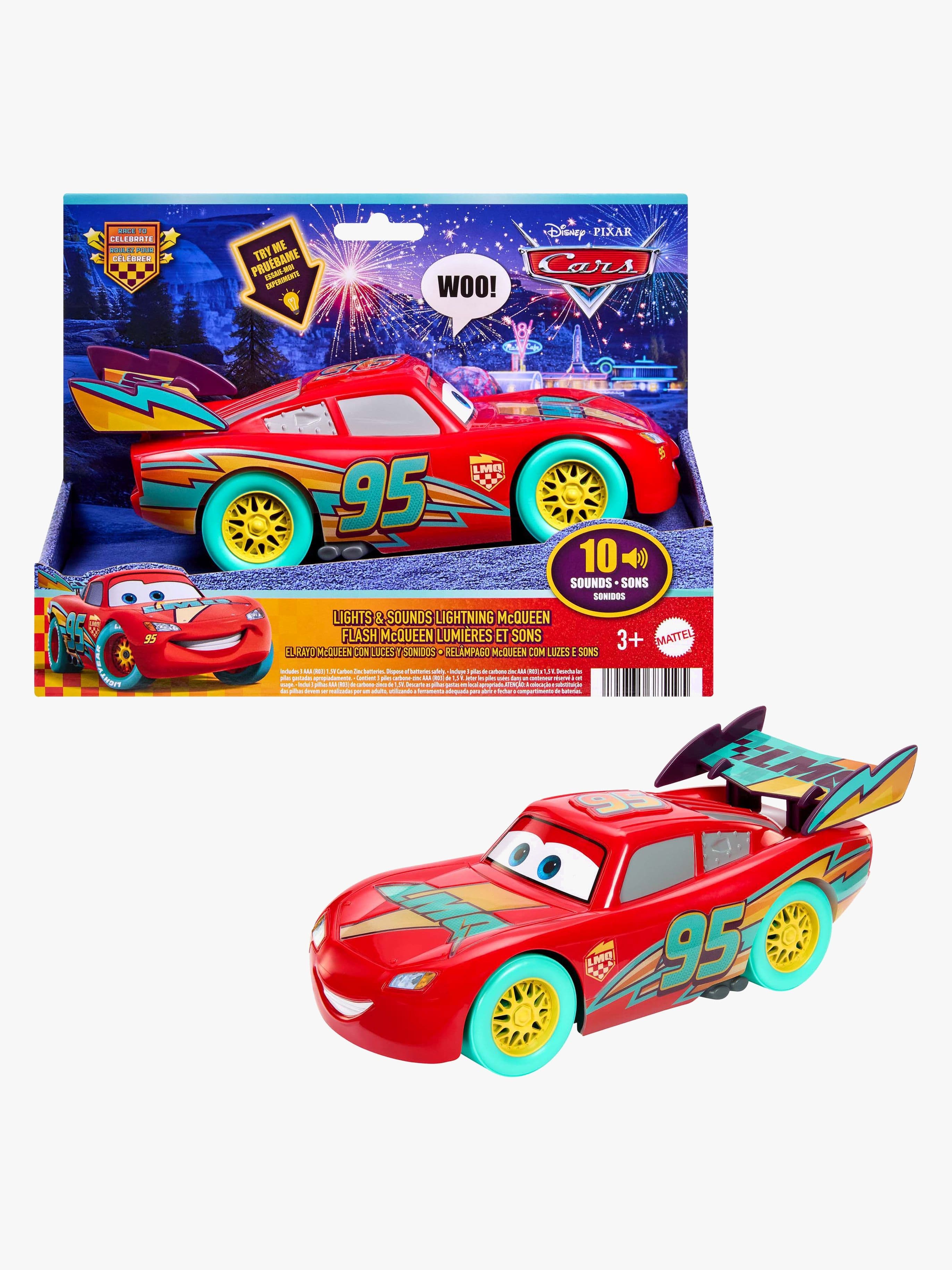 Disney Autot Leikkiauto Salama McQueen Day Hero
