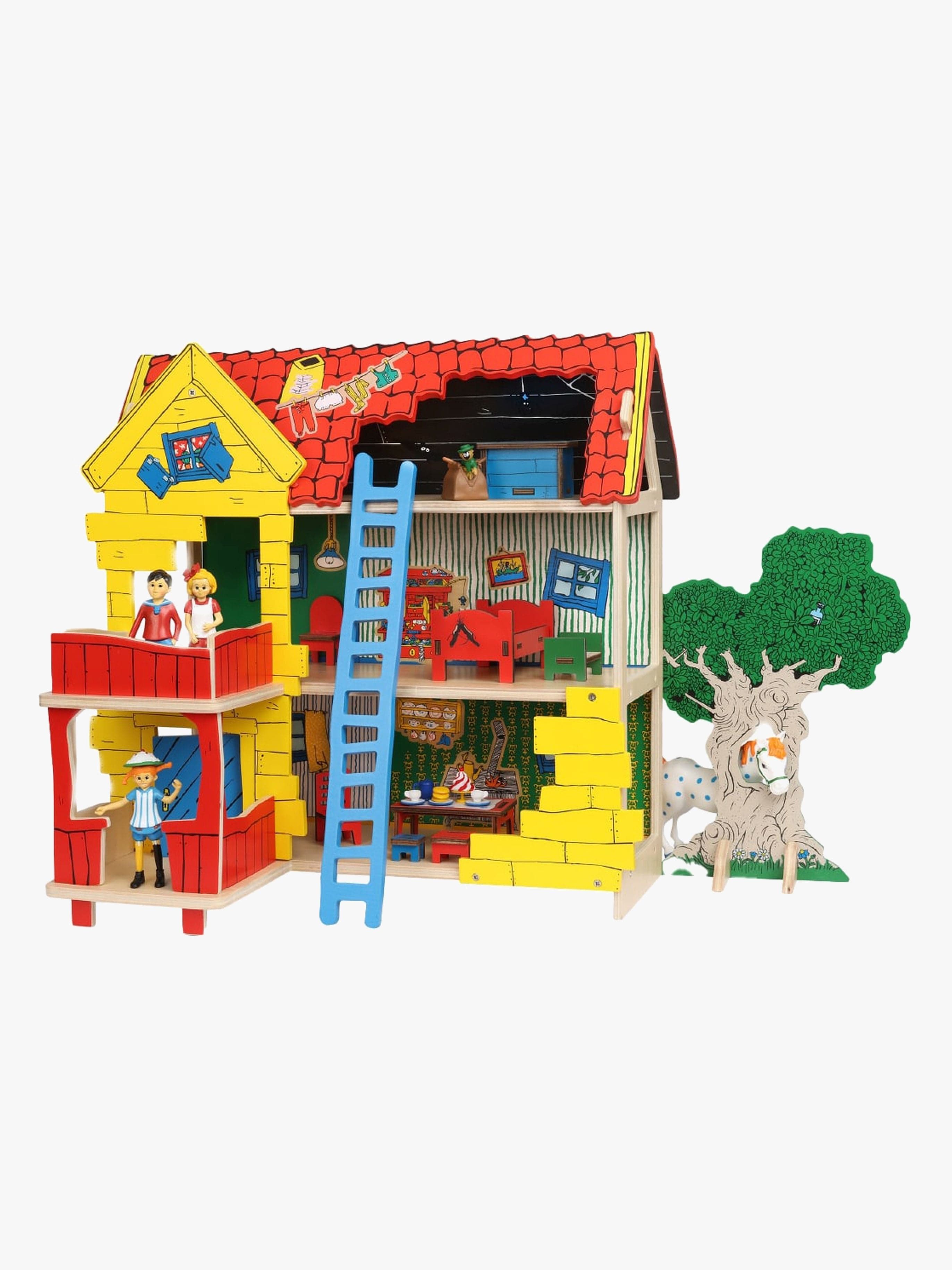 Peppi Pitkätossu Nukkekoti Huvikumpu