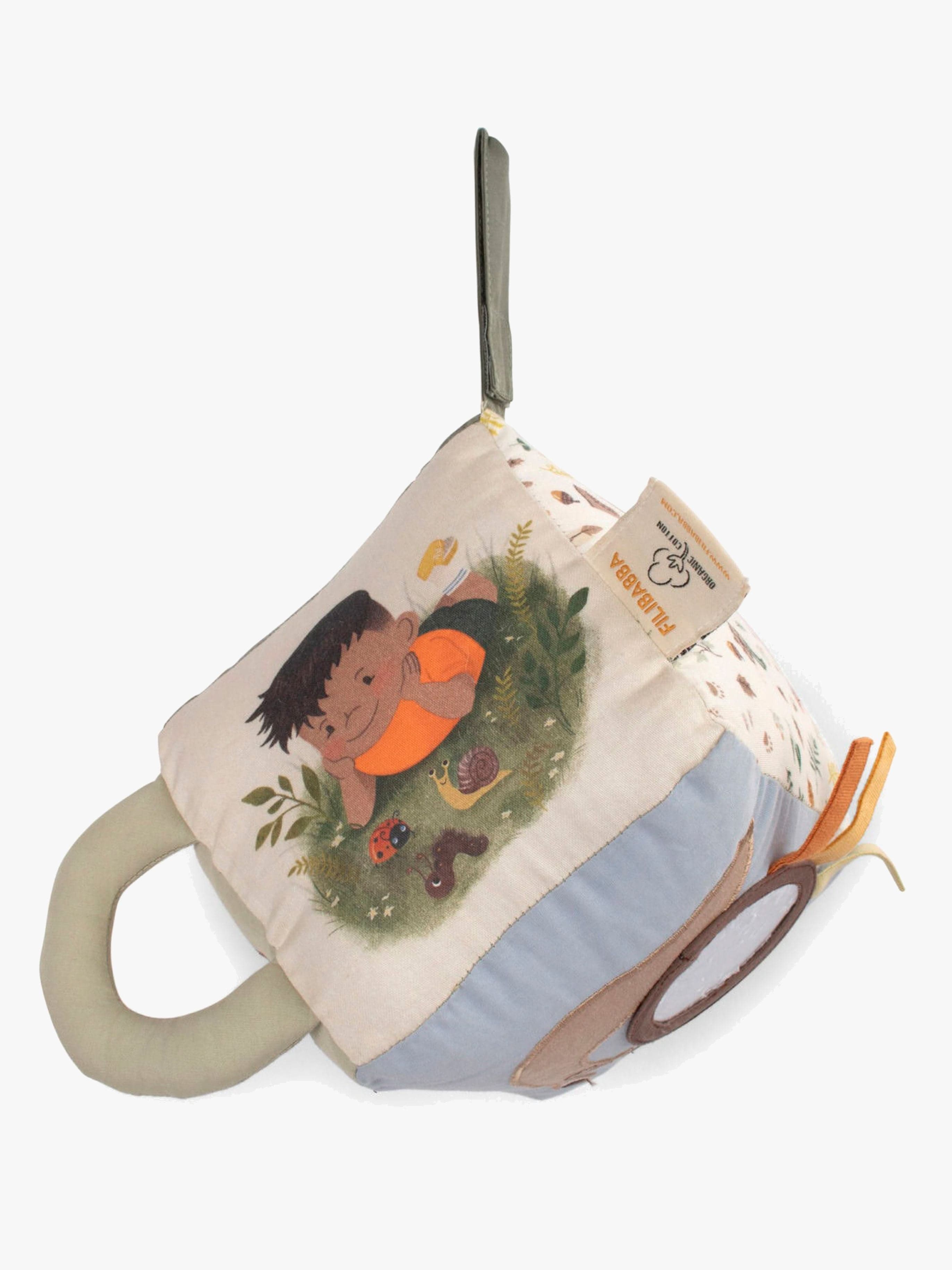 FILIBABBA Little Wonders Pehmeä Aktiviteettikuutio