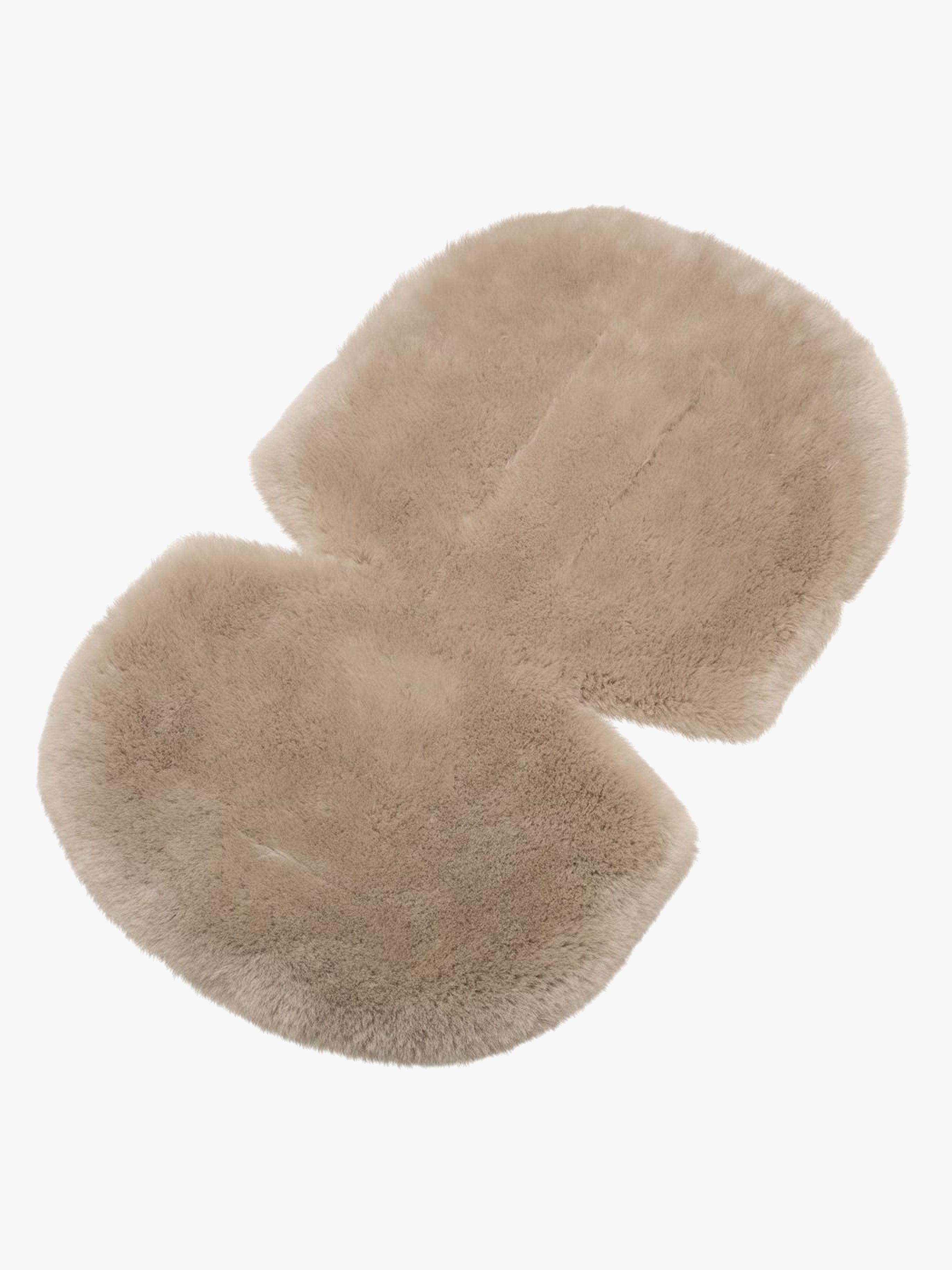 Tinkafu Lampaantalja Bubble Istuinpehmuste, Taupe