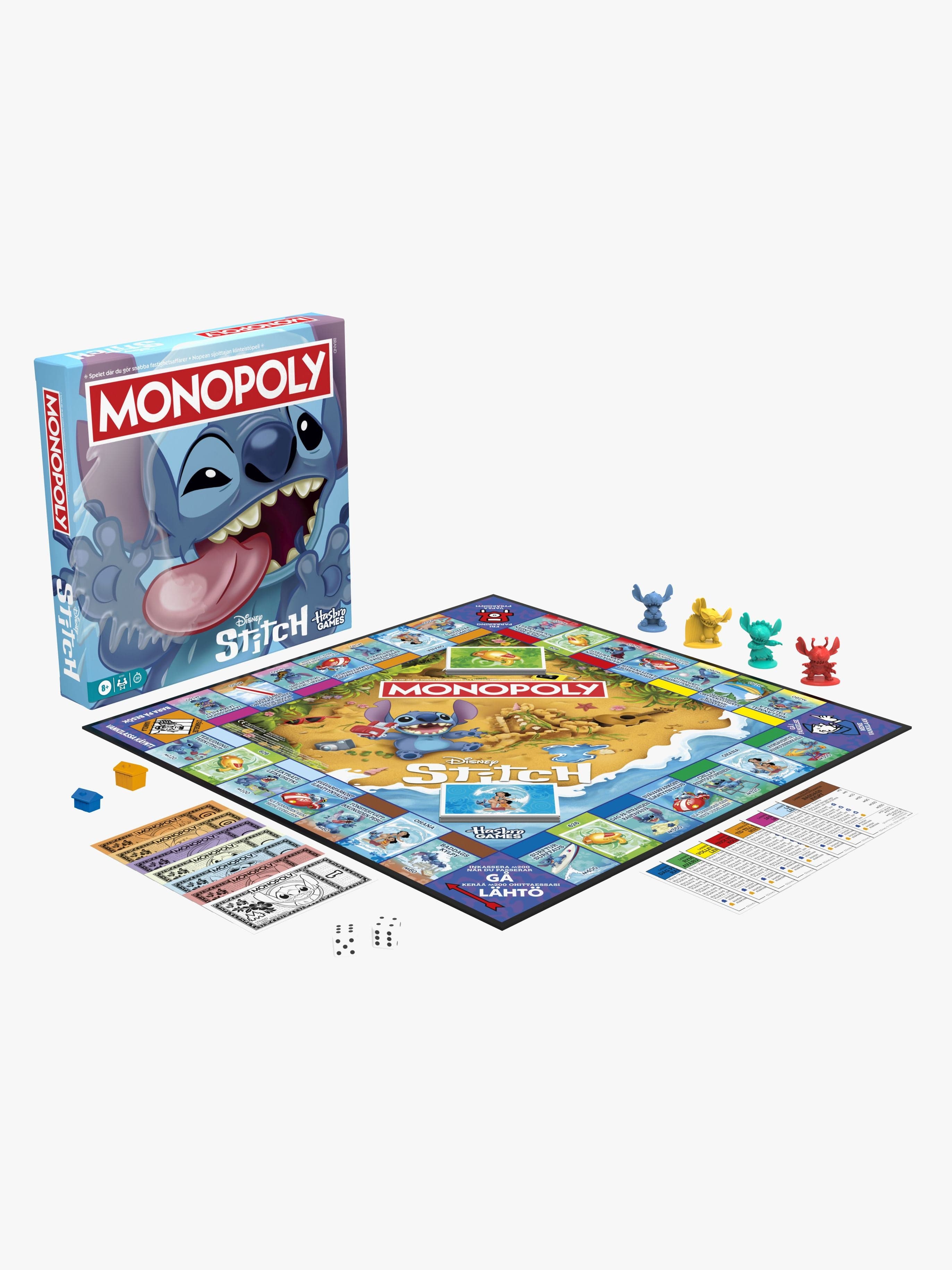 Monopoly Disney Stitch Perhepeli