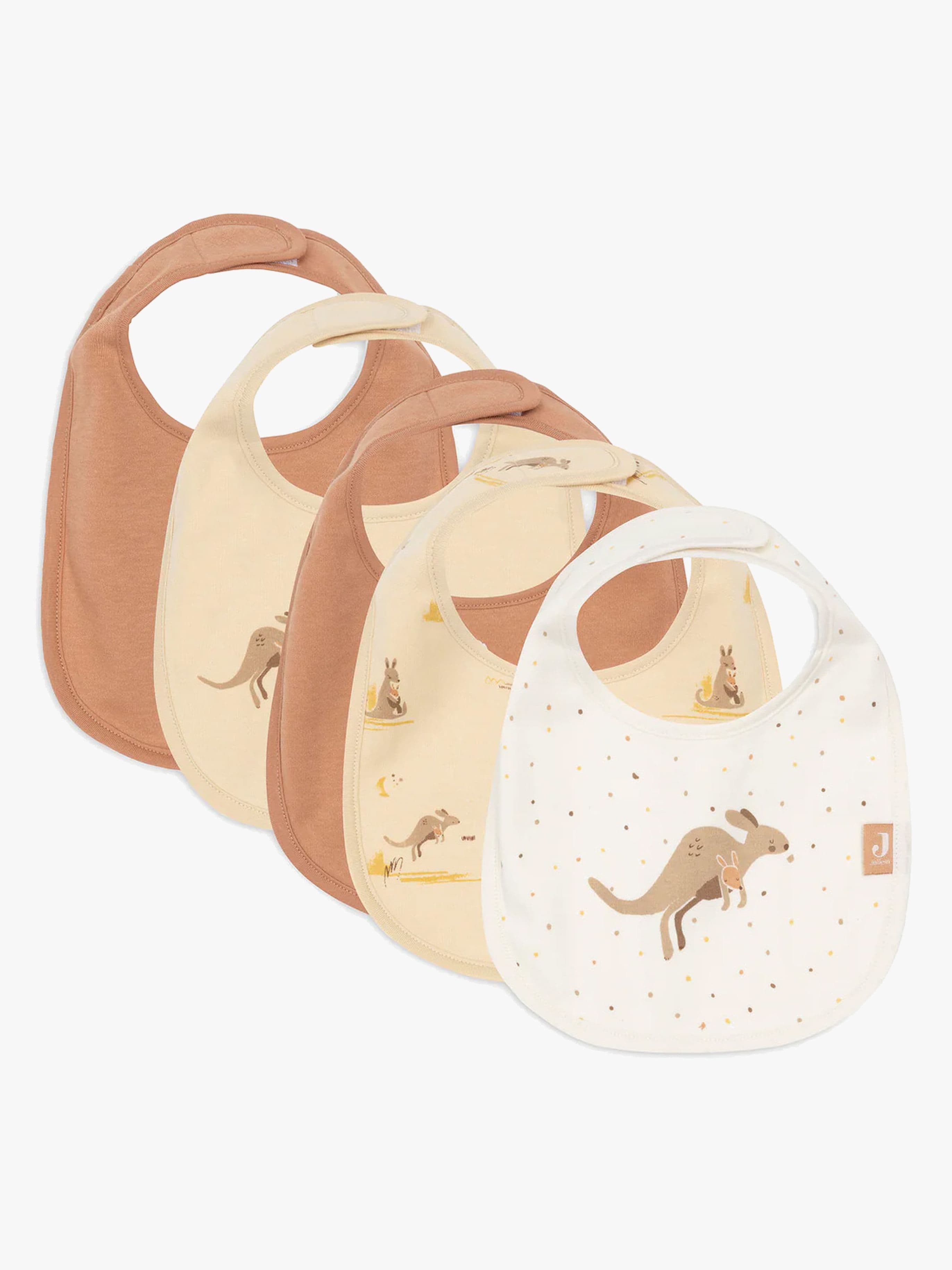 Jollein Vedenpitävät Kuolalaput 5-pack, Kangaroots