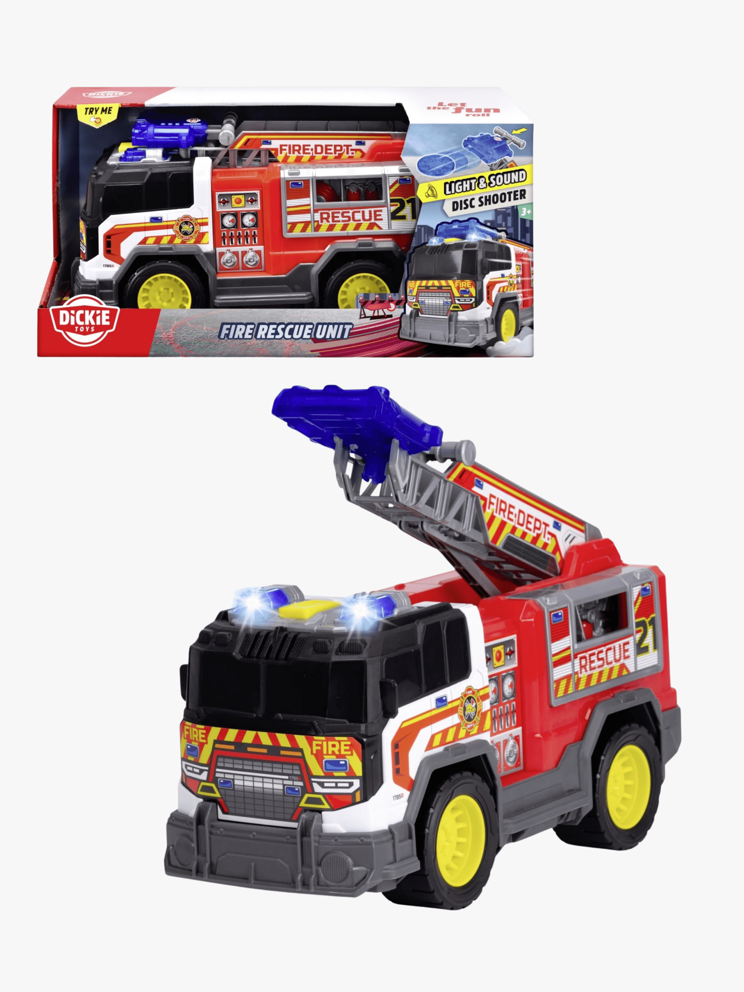 Dickie Toys Paloauto Valoilla & Äänillä