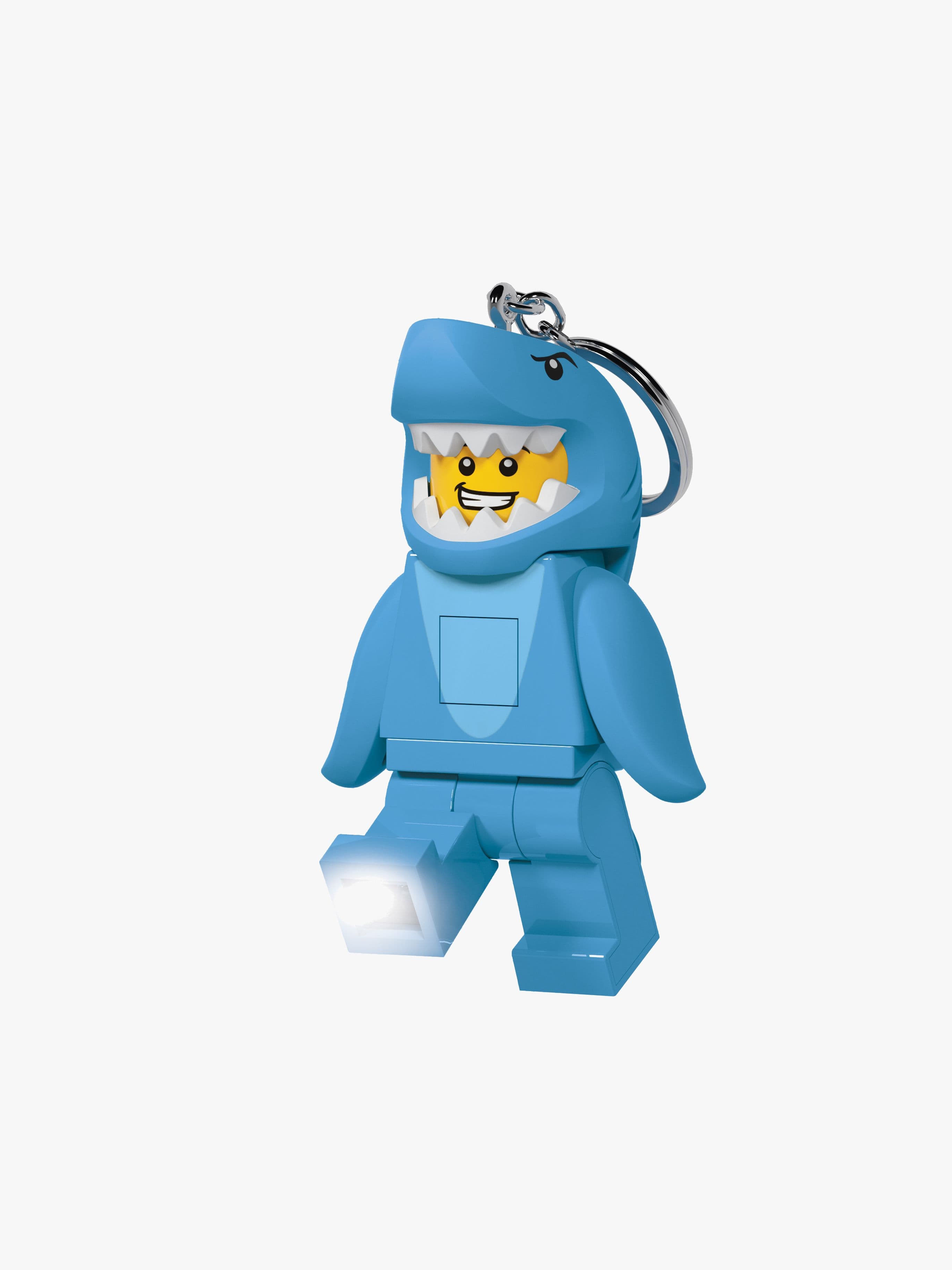 LEGO Iconic Shark Suit Guy Avaimenperä LED-valolla