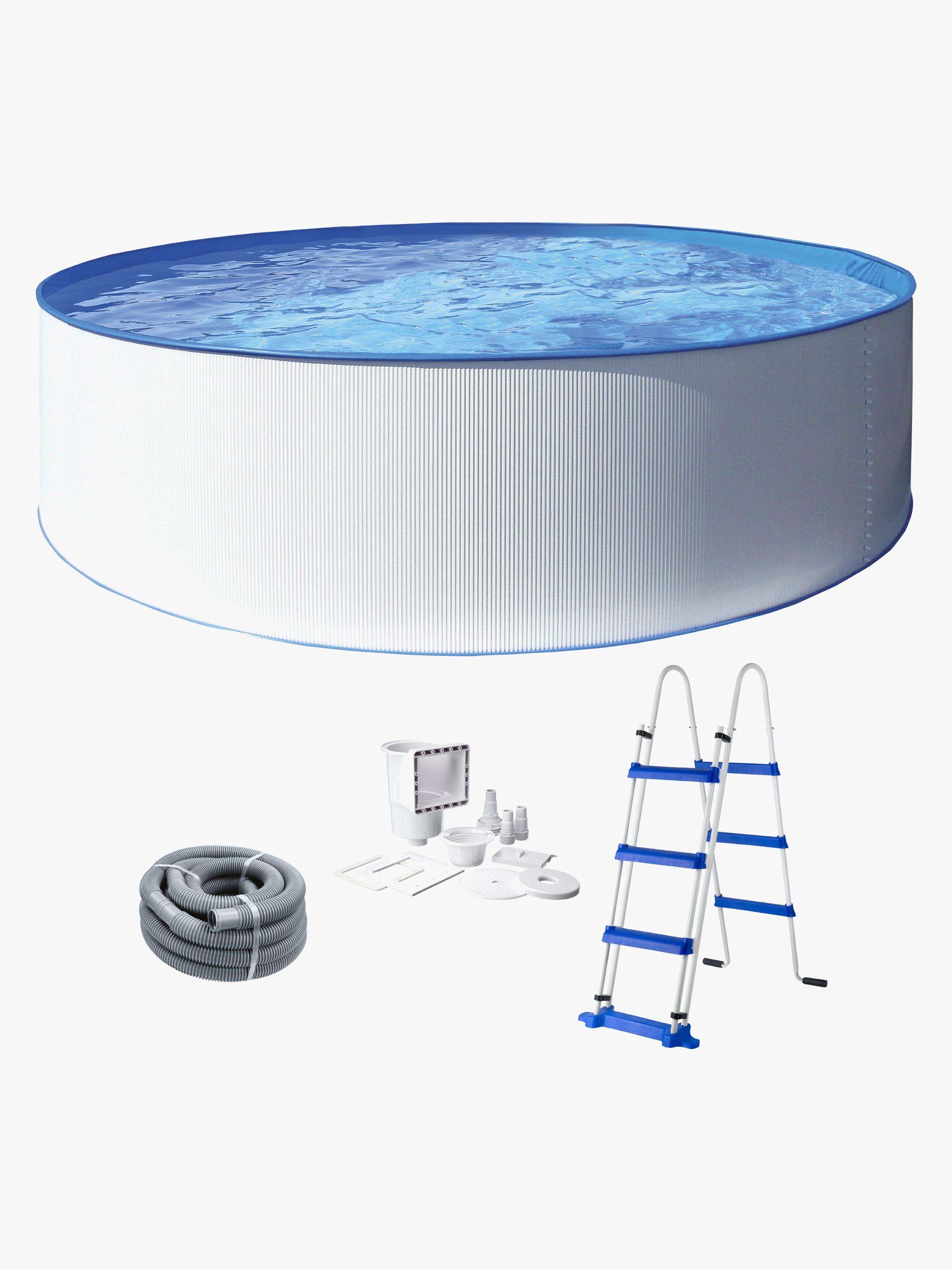 Swim & Fun Kreta XL Allassetti 360x120 cm, Valkoinen