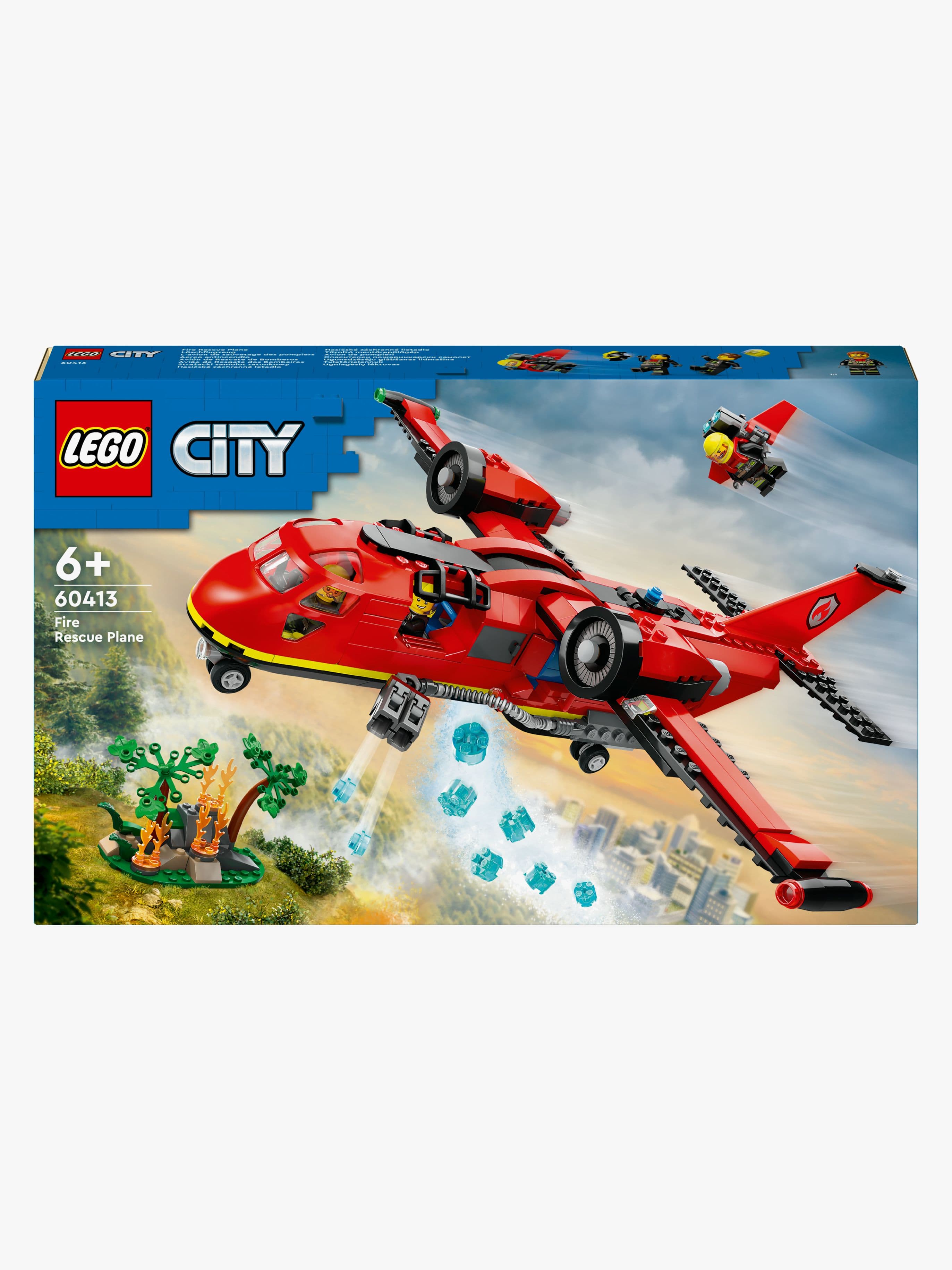 LEGO City 60413 Palokunnan pelastuslentokone